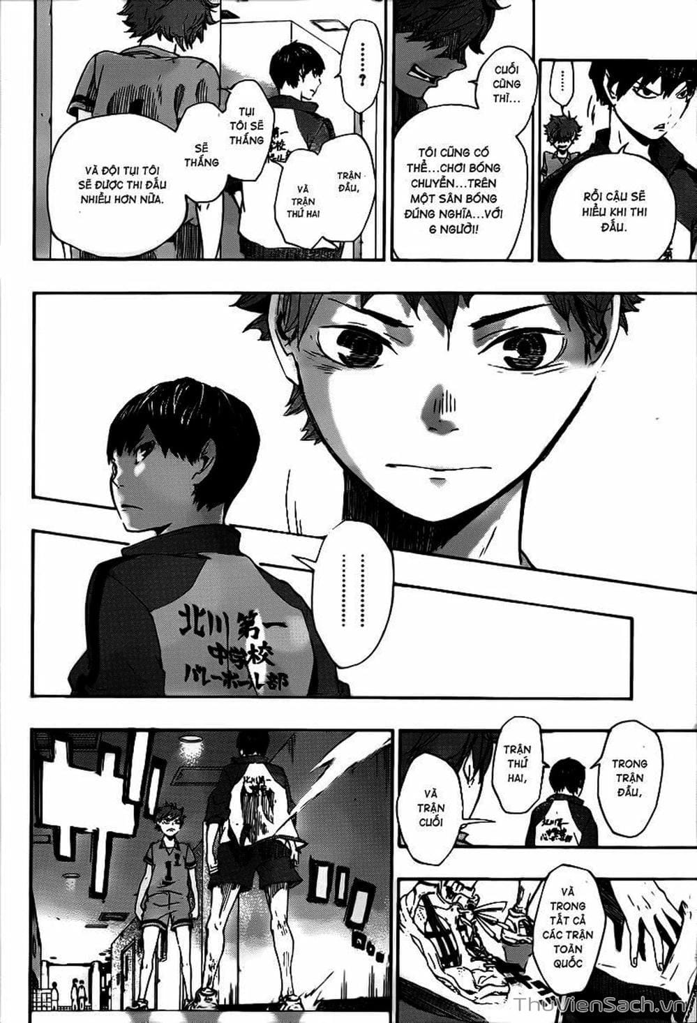 Truyện Tranh Vua Bóng Chuyền Haikyuu trang 6