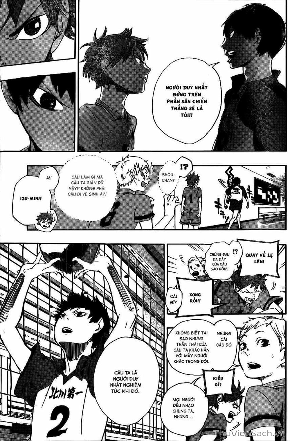 Truyện Tranh Vua Bóng Chuyền Haikyuu trang 6