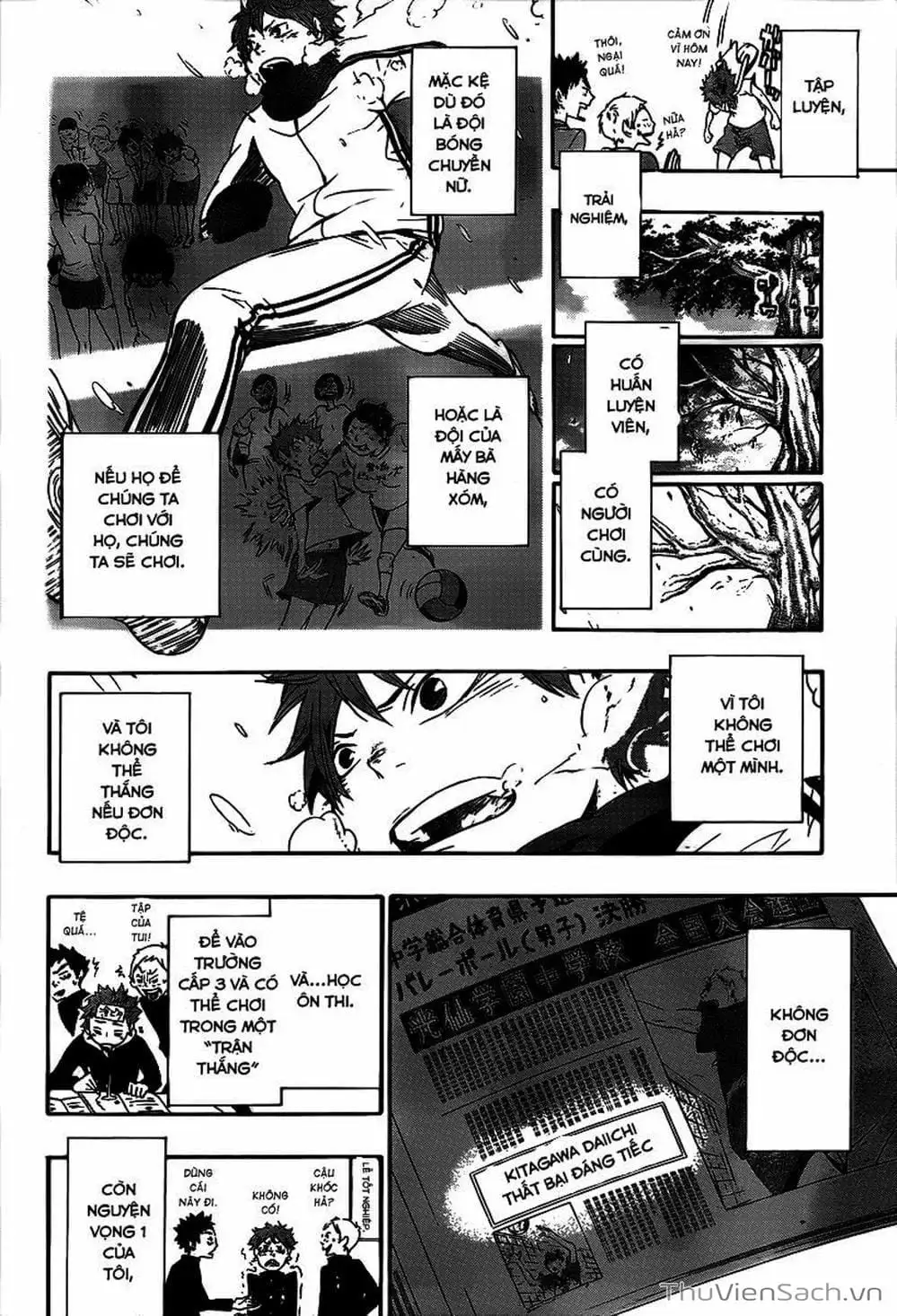 Truyện Tranh Vua Bóng Chuyền Haikyuu trang 6
