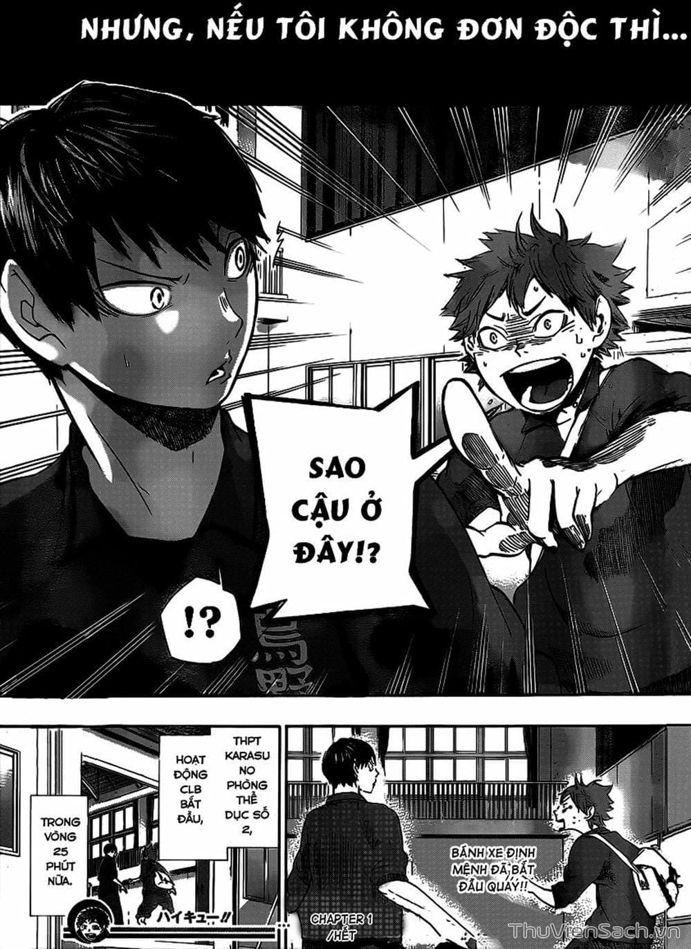Truyện Tranh Vua Bóng Chuyền Haikyuu trang 6