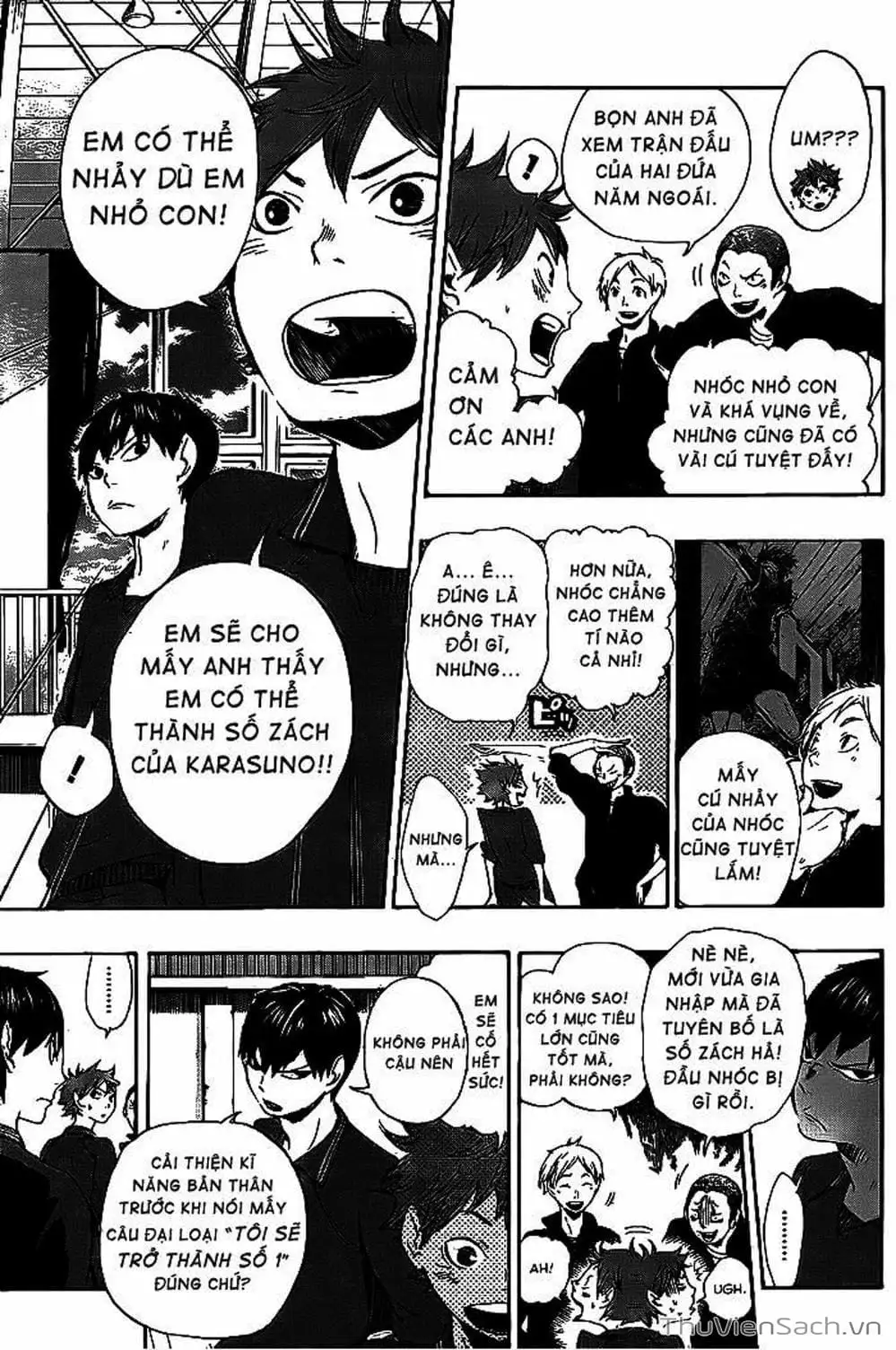 Truyện Tranh Vua Bóng Chuyền Haikyuu trang 6