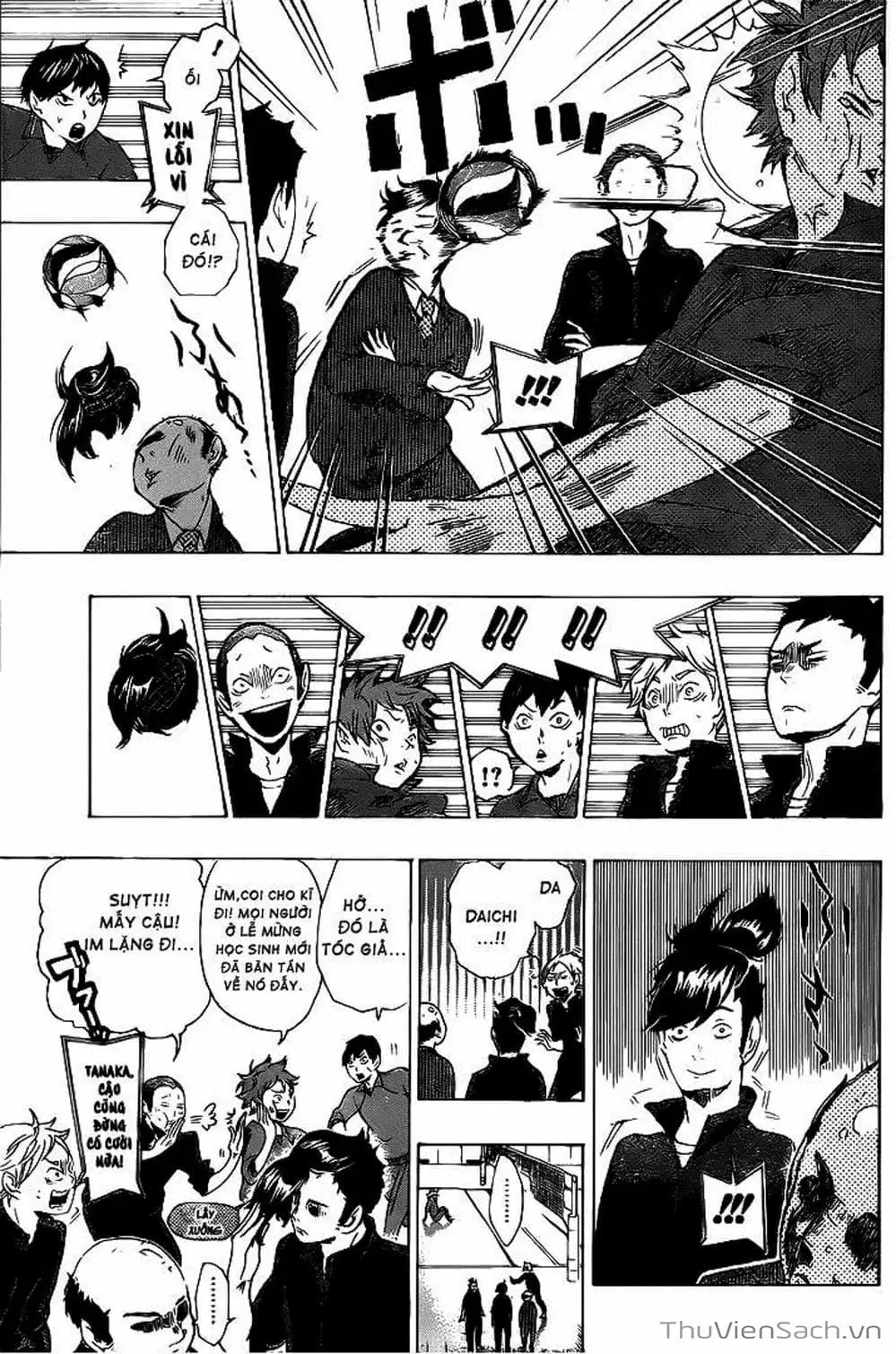 Truyện Tranh Vua Bóng Chuyền Haikyuu trang 6