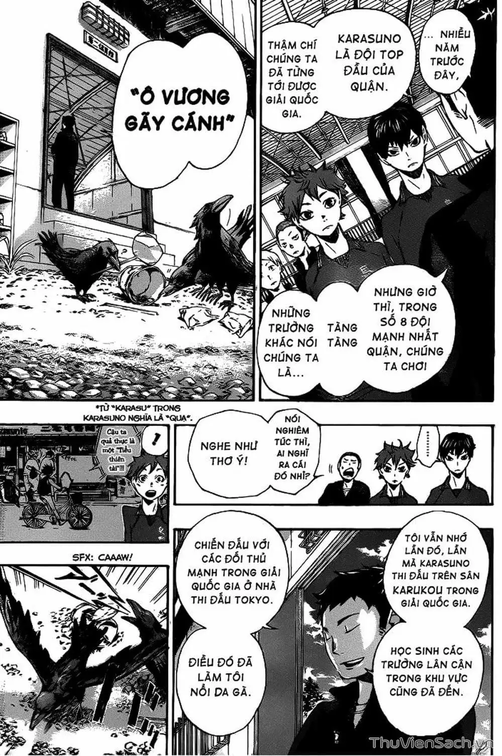 Truyện Tranh Vua Bóng Chuyền Haikyuu trang 6