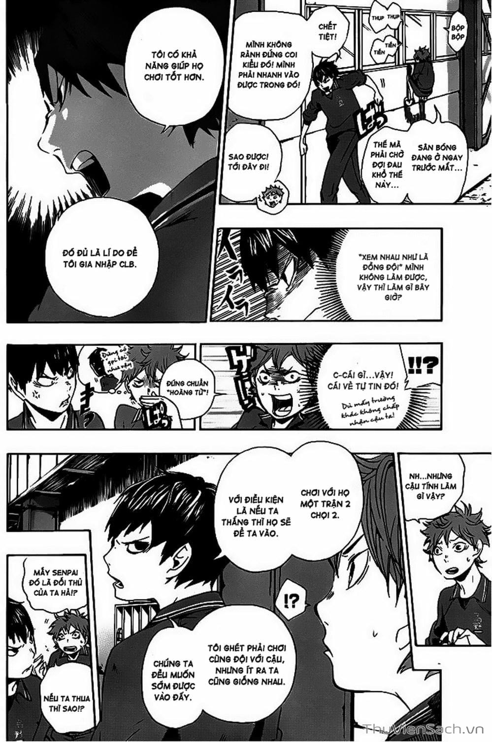 Truyện Tranh Vua Bóng Chuyền Haikyuu trang 6