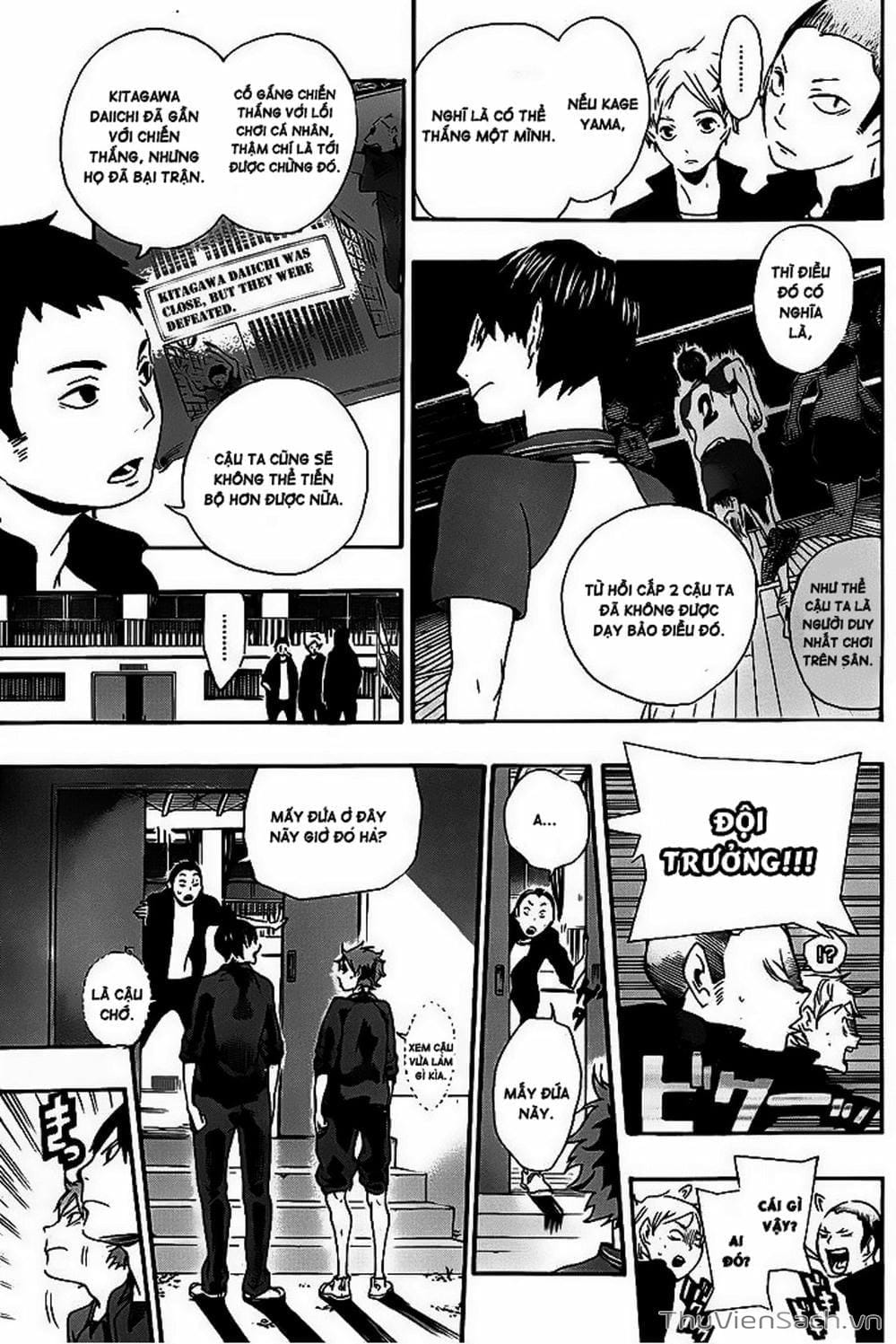 Truyện Tranh Vua Bóng Chuyền Haikyuu trang 6