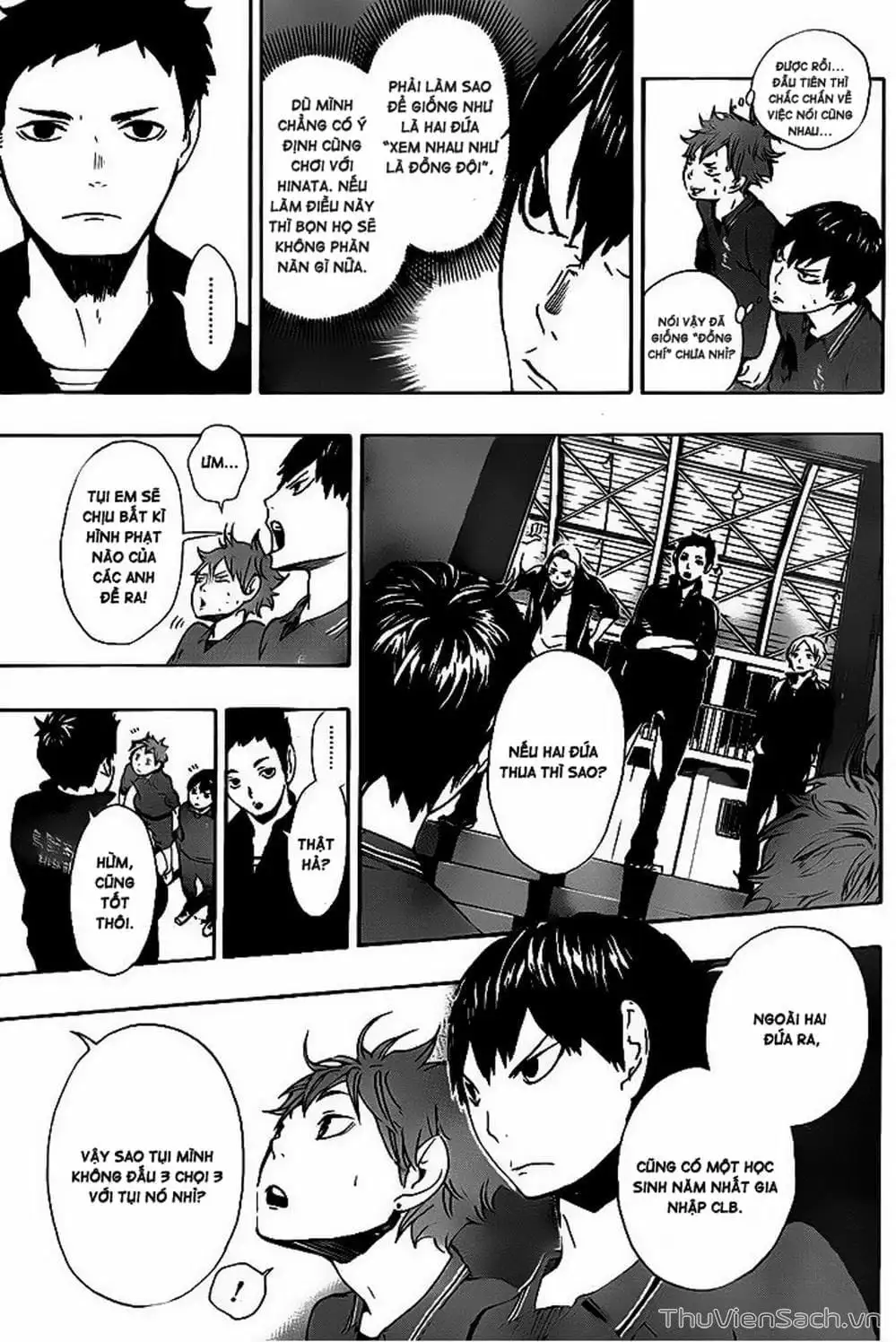 Truyện Tranh Vua Bóng Chuyền Haikyuu trang 6