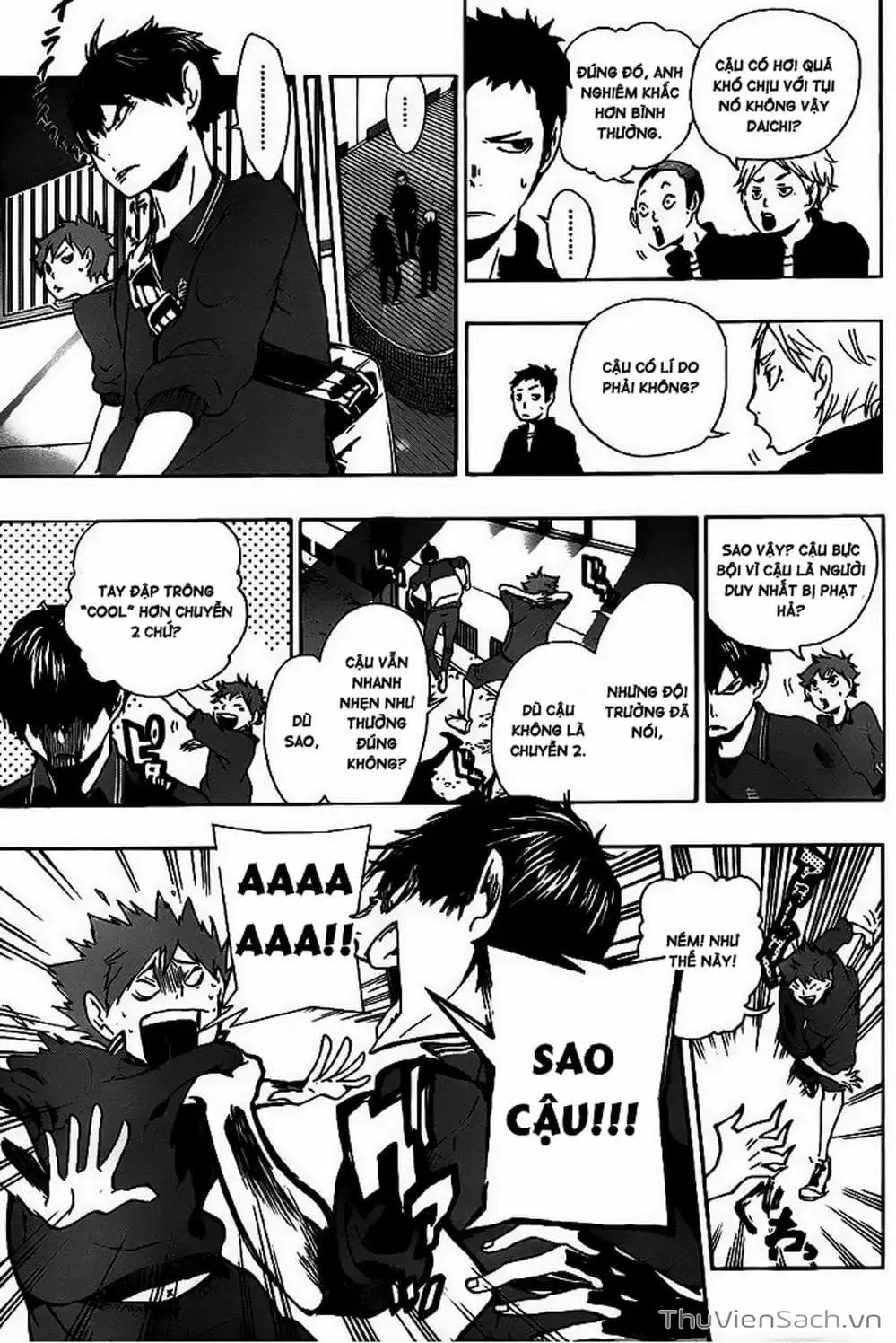 Truyện Tranh Vua Bóng Chuyền Haikyuu trang 6