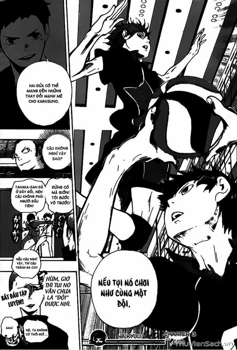 Truyện Tranh Vua Bóng Chuyền Haikyuu trang 6