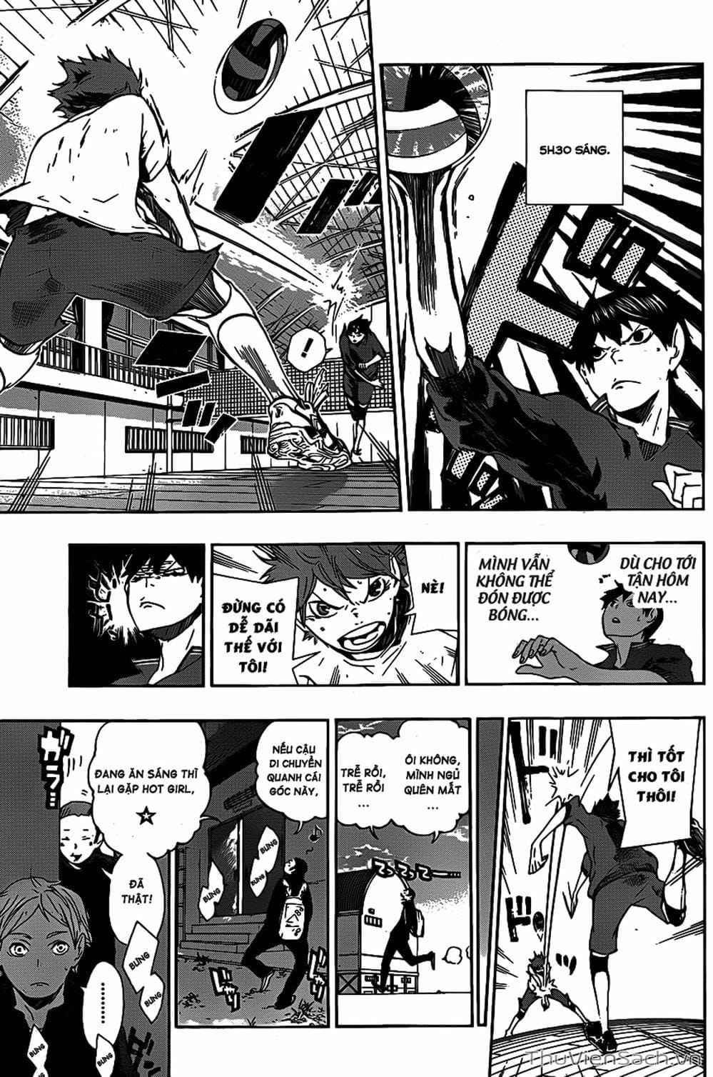 Truyện Tranh Vua Bóng Chuyền Haikyuu trang 6