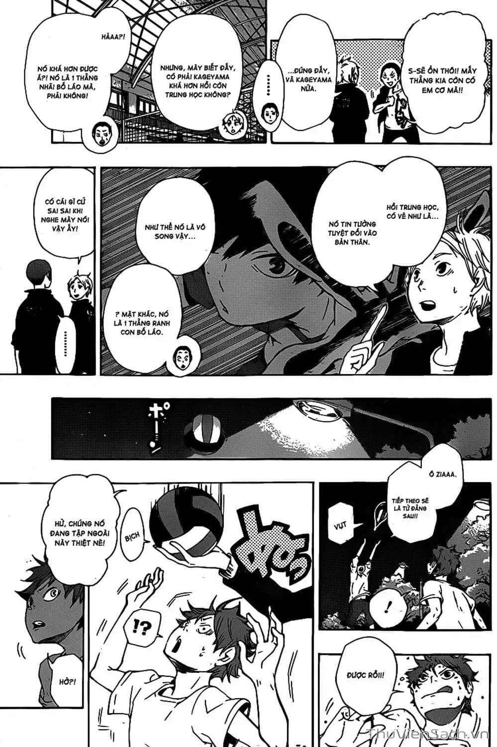 Truyện Tranh Vua Bóng Chuyền Haikyuu trang 6