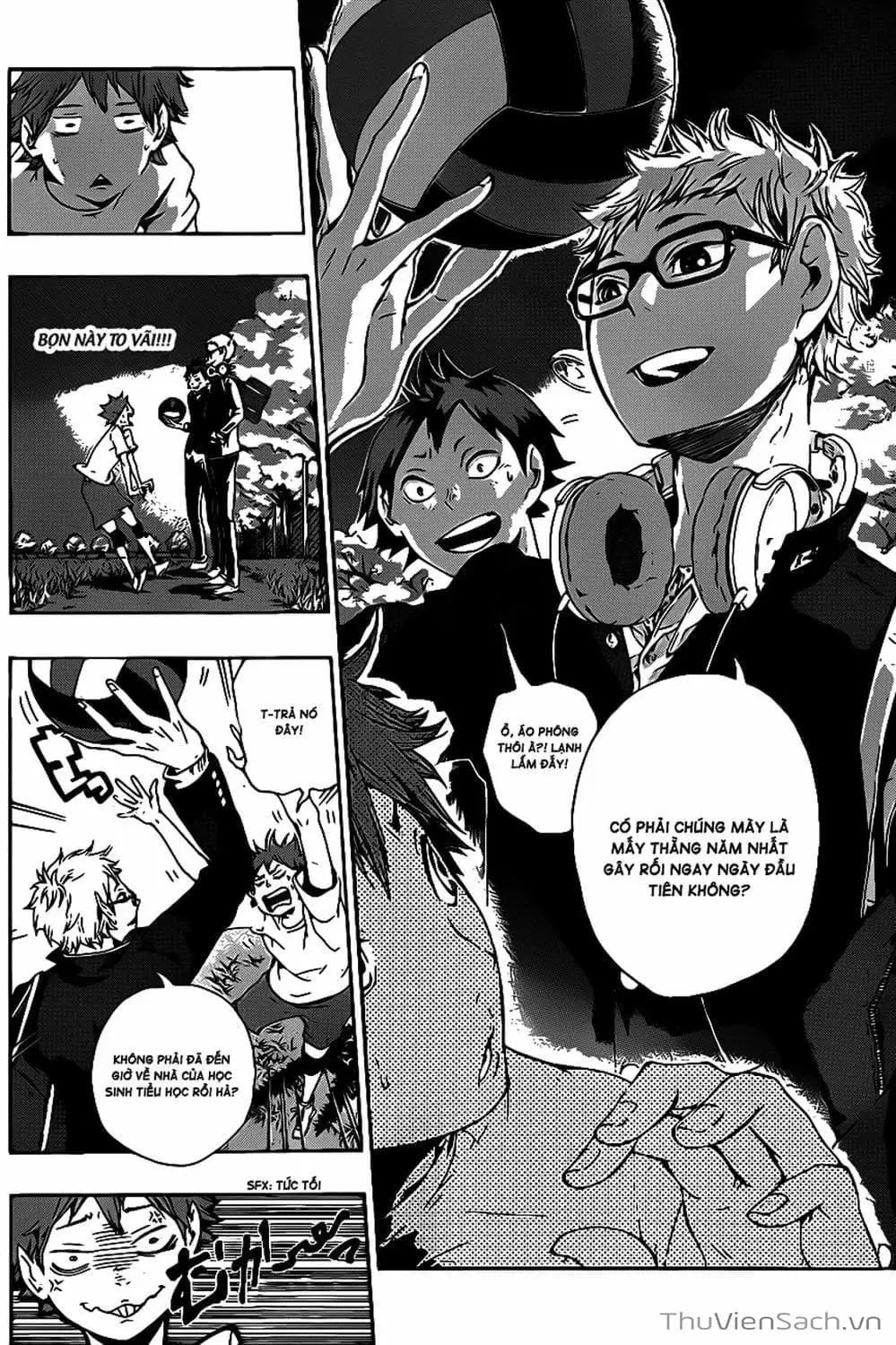 Truyện Tranh Vua Bóng Chuyền Haikyuu trang 6