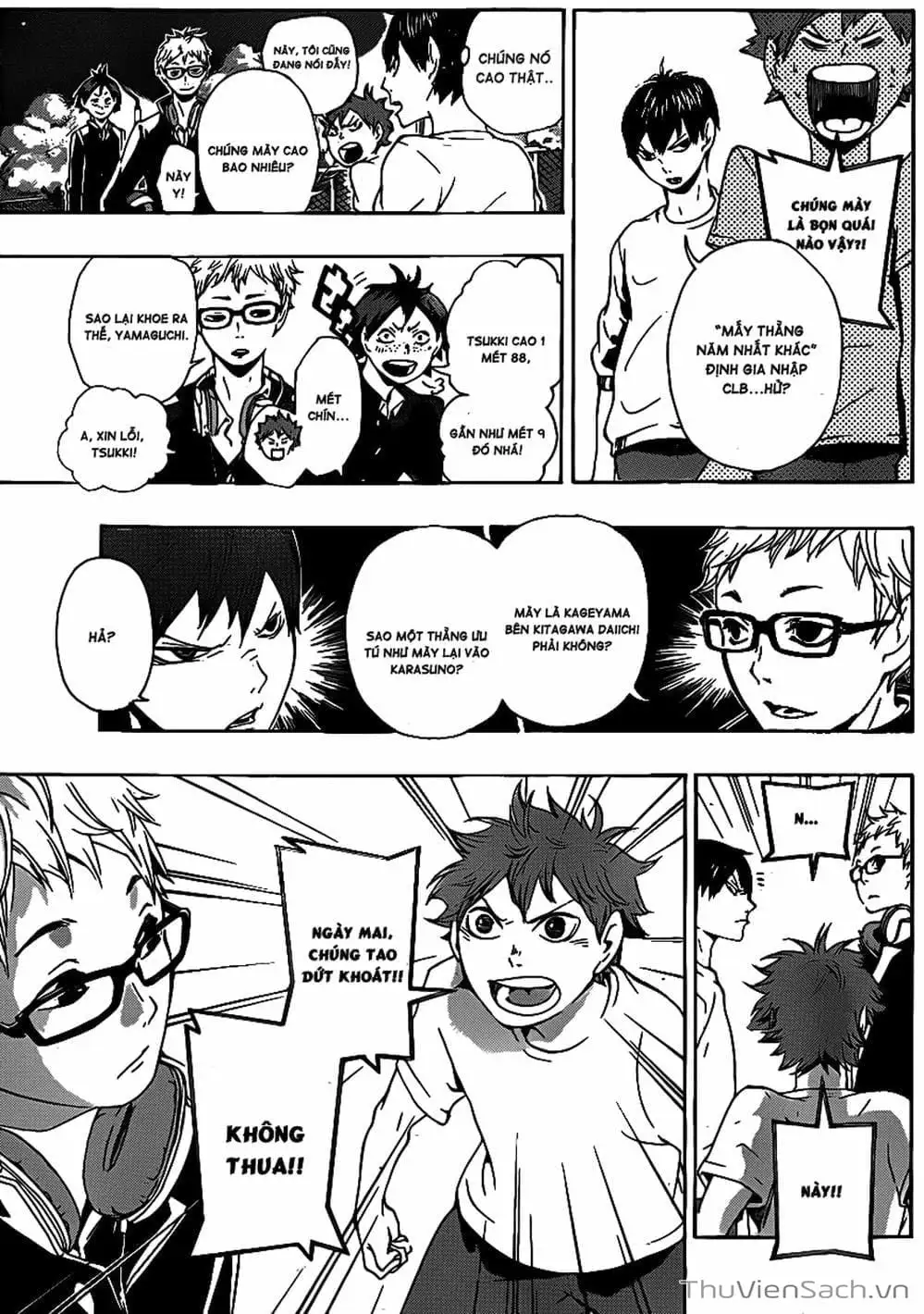 Truyện Tranh Vua Bóng Chuyền Haikyuu trang 6