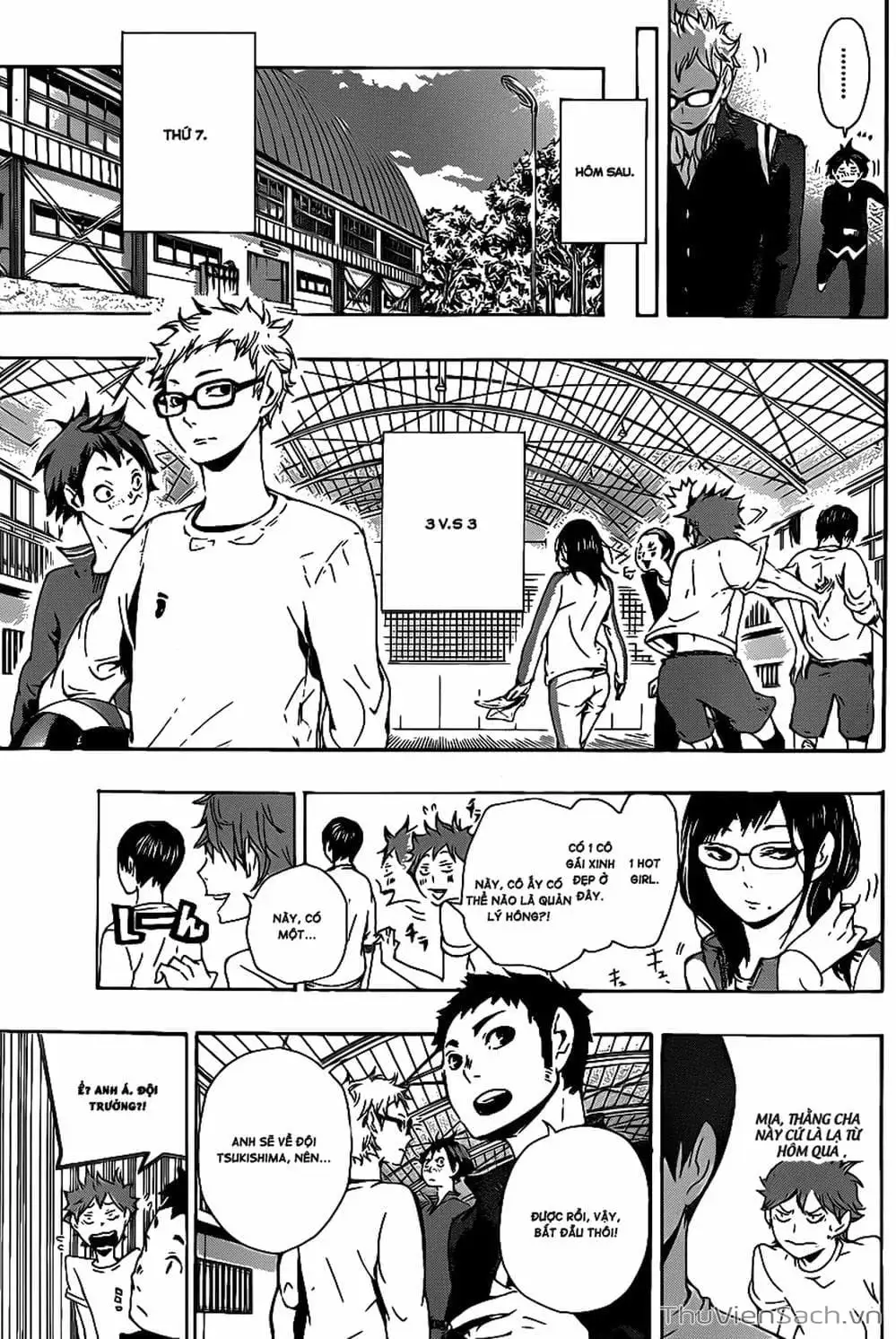Truyện Tranh Vua Bóng Chuyền Haikyuu trang 6