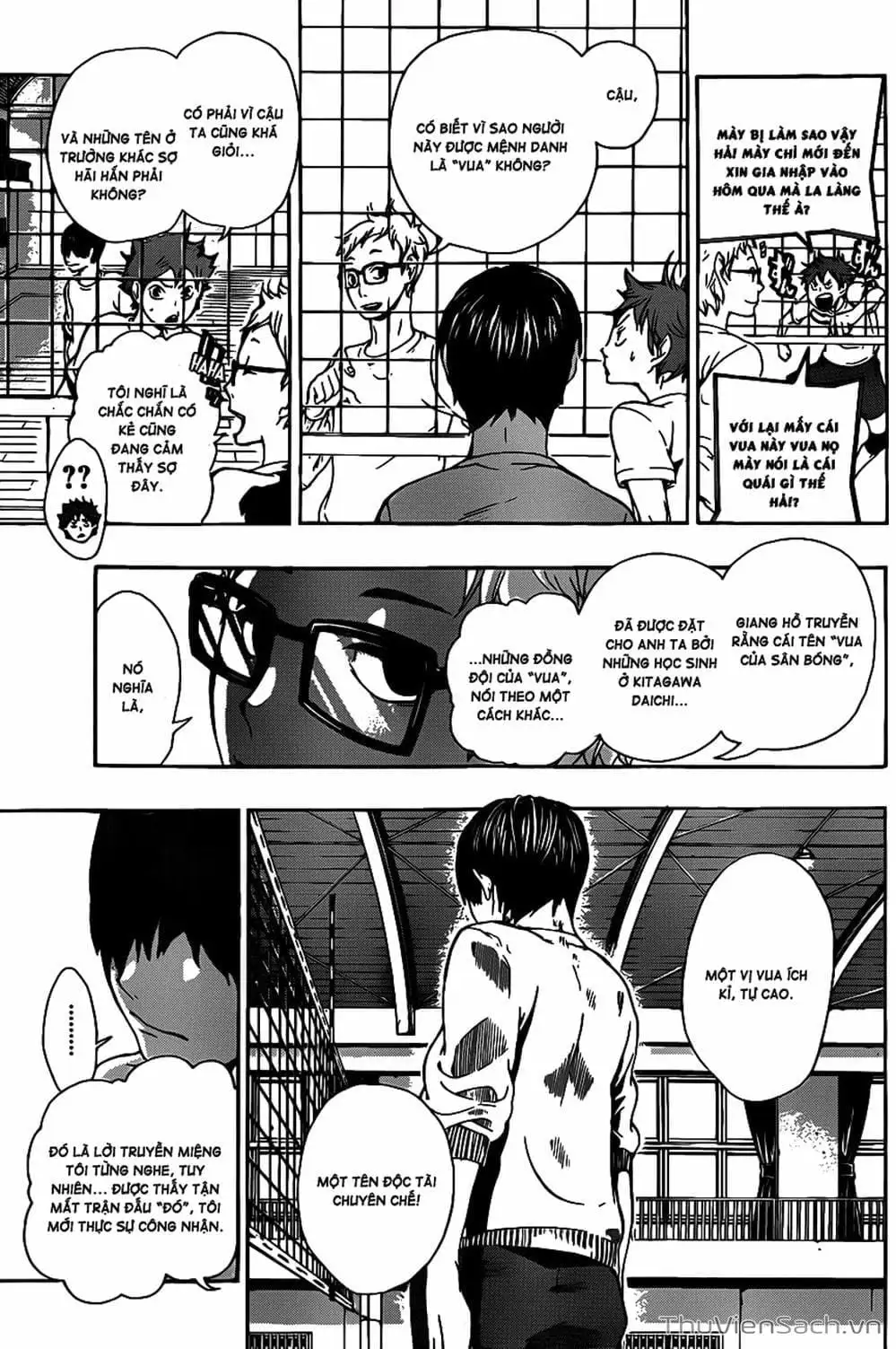 Truyện Tranh Vua Bóng Chuyền Haikyuu trang 6