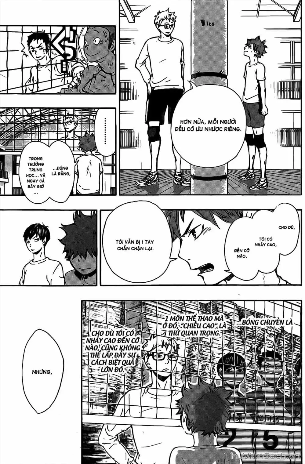 Truyện Tranh Vua Bóng Chuyền Haikyuu trang 6