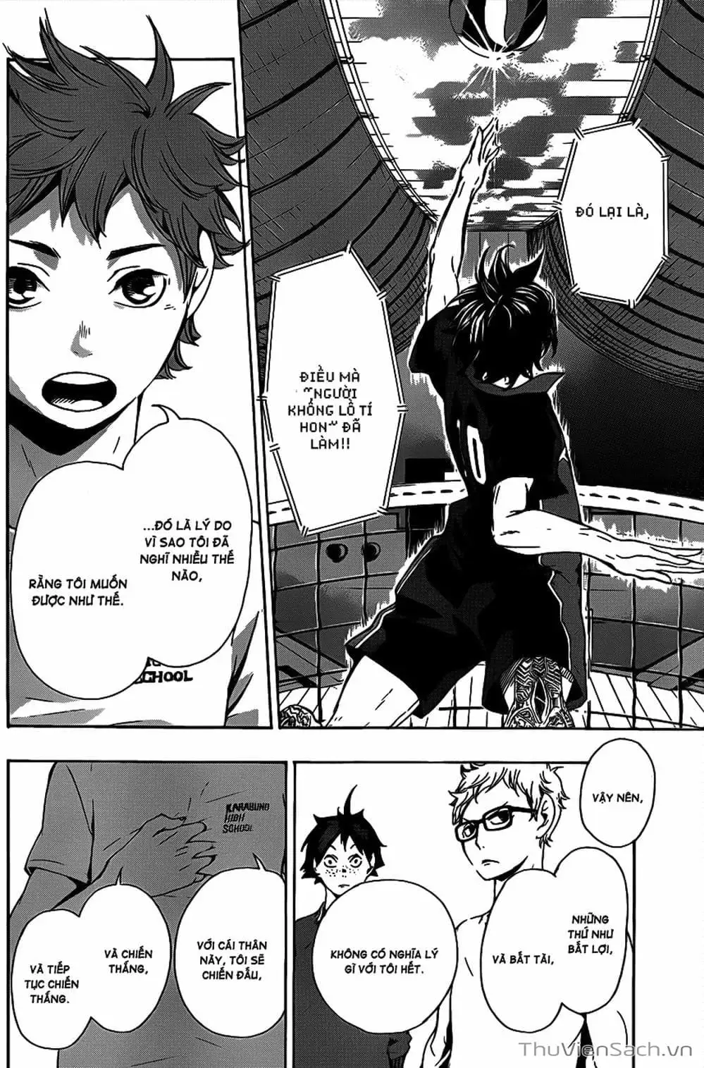Truyện Tranh Vua Bóng Chuyền Haikyuu trang 6
