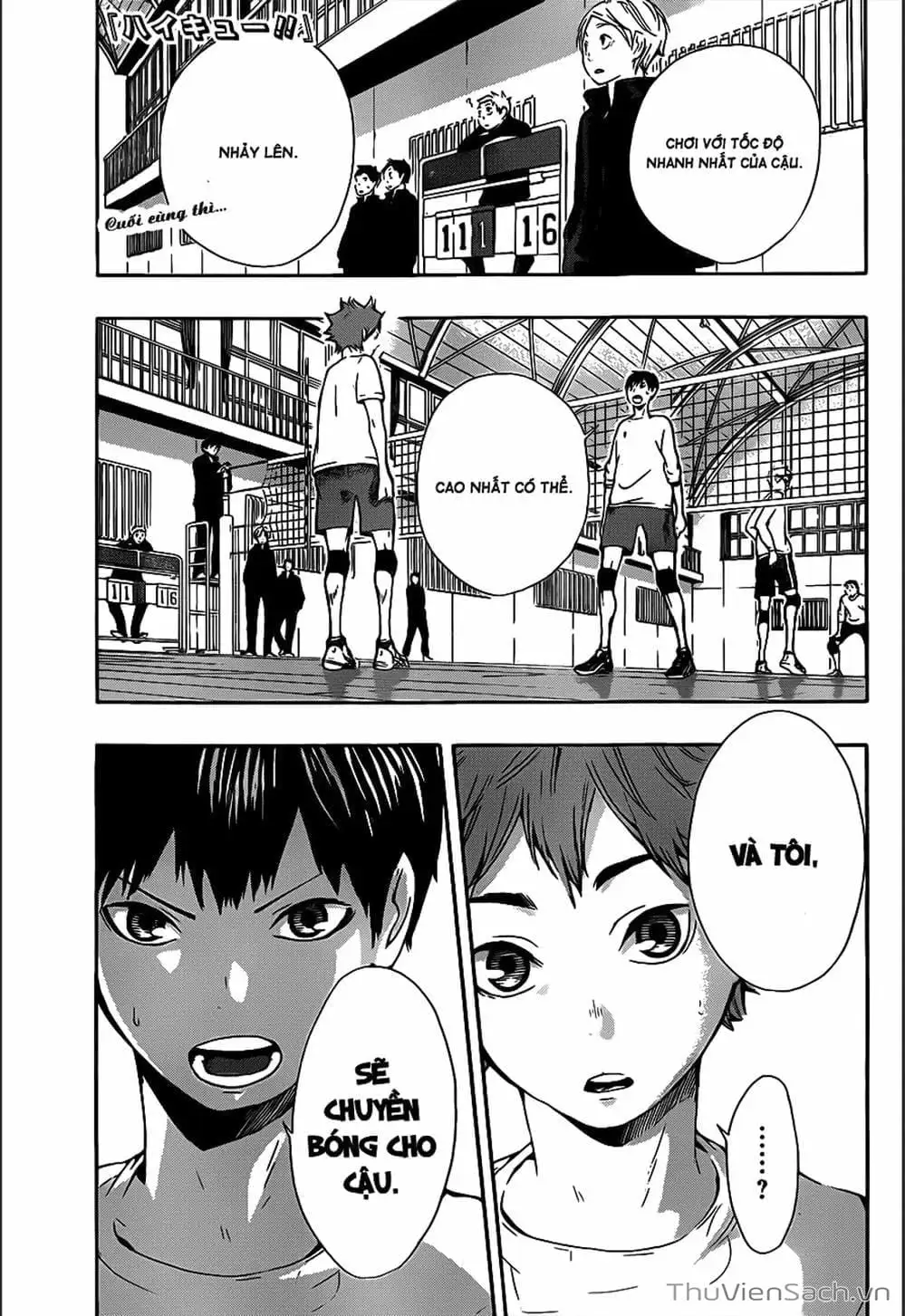 Truyện Tranh Vua Bóng Chuyền Haikyuu trang 6