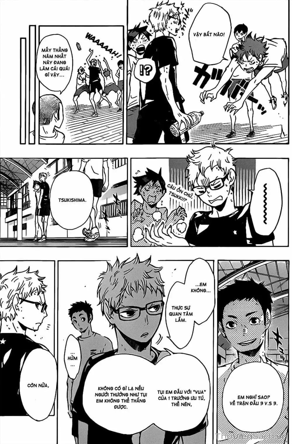 Truyện Tranh Vua Bóng Chuyền Haikyuu trang 6