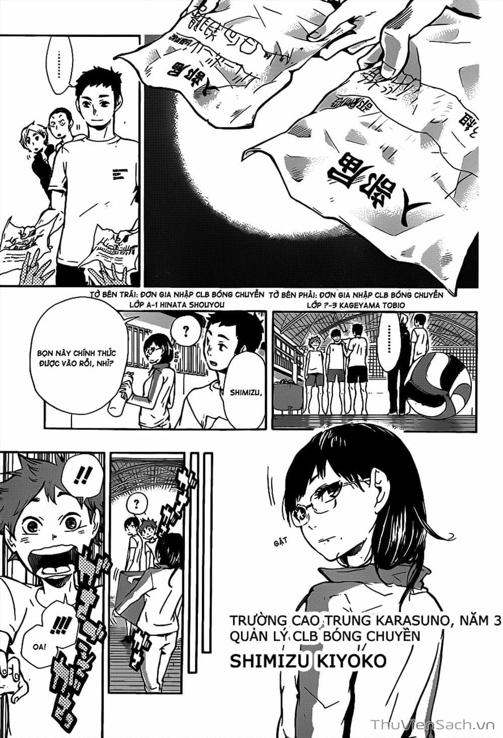 Truyện Tranh Vua Bóng Chuyền Haikyuu trang 6