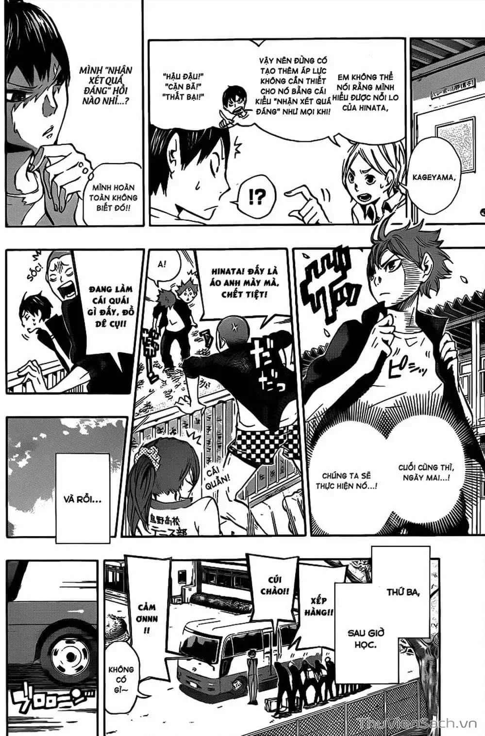 Truyện Tranh Vua Bóng Chuyền Haikyuu trang 6