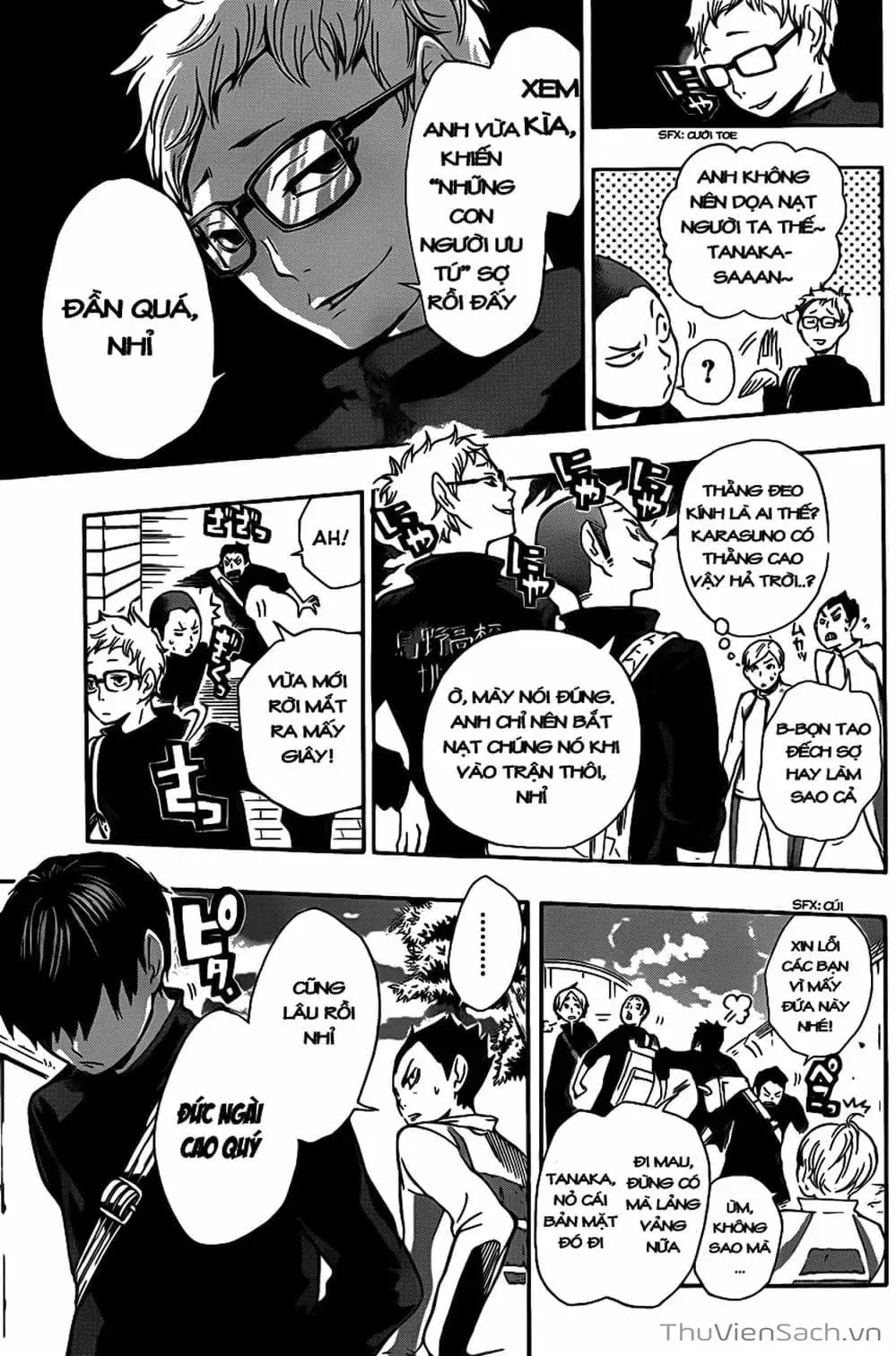 Truyện Tranh Vua Bóng Chuyền Haikyuu trang 6