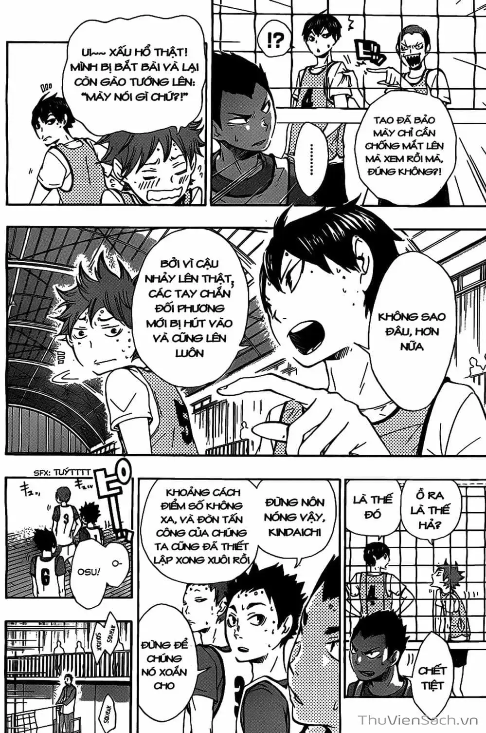 Truyện Tranh Vua Bóng Chuyền Haikyuu trang 6