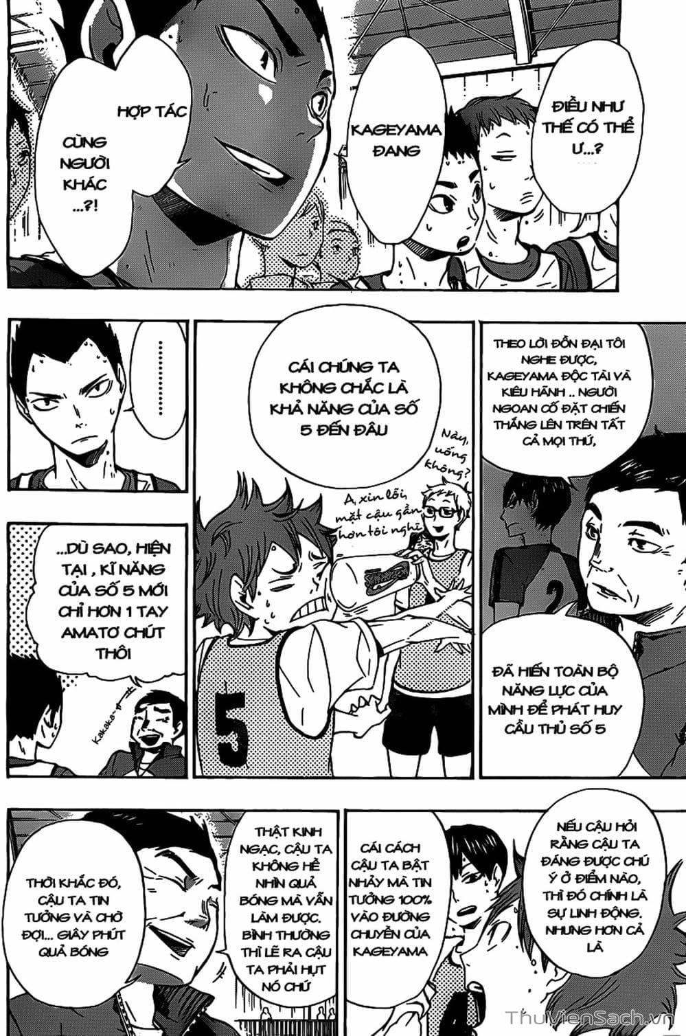 Truyện Tranh Vua Bóng Chuyền Haikyuu trang 6