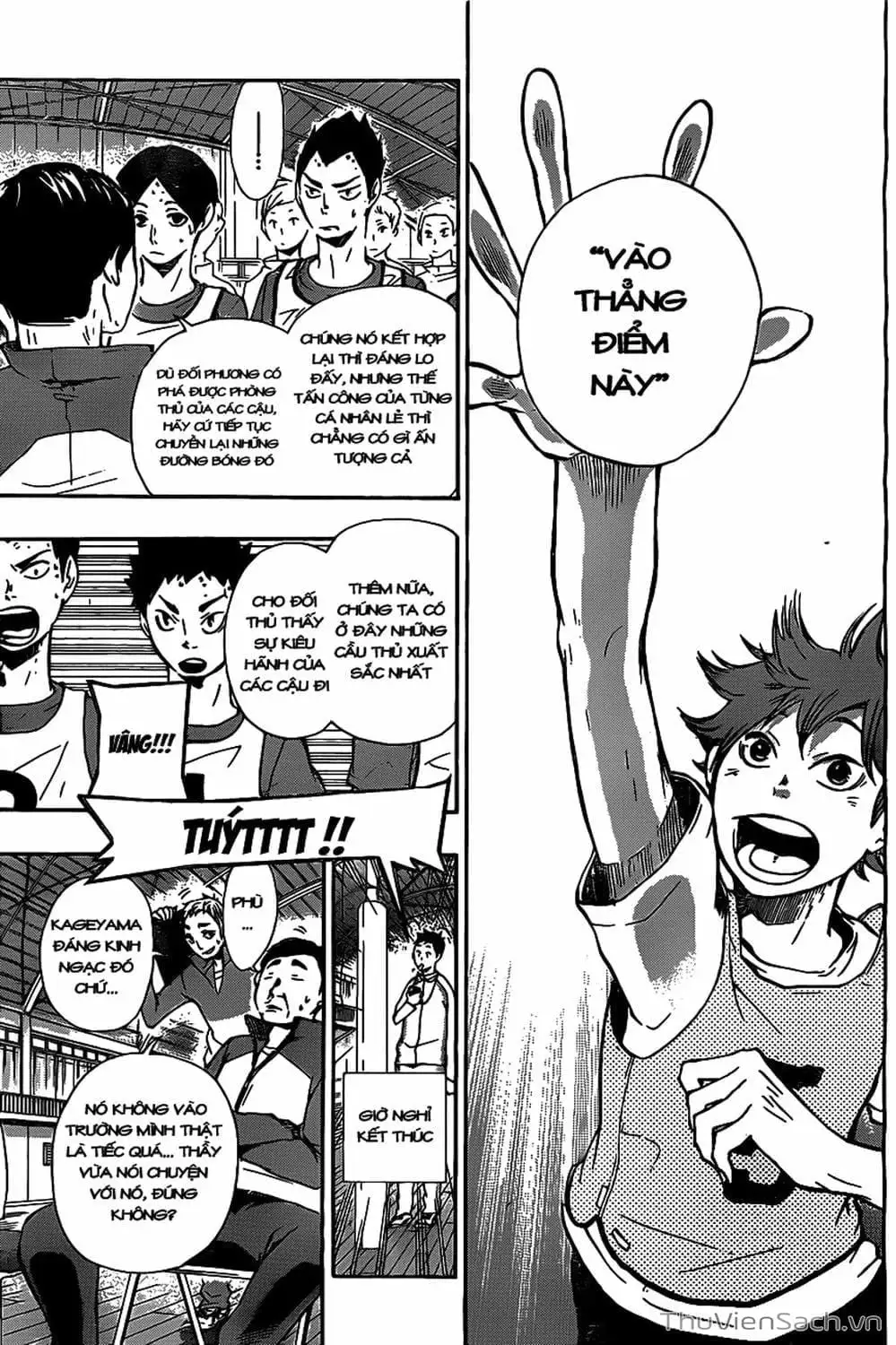 Truyện Tranh Vua Bóng Chuyền Haikyuu trang 6