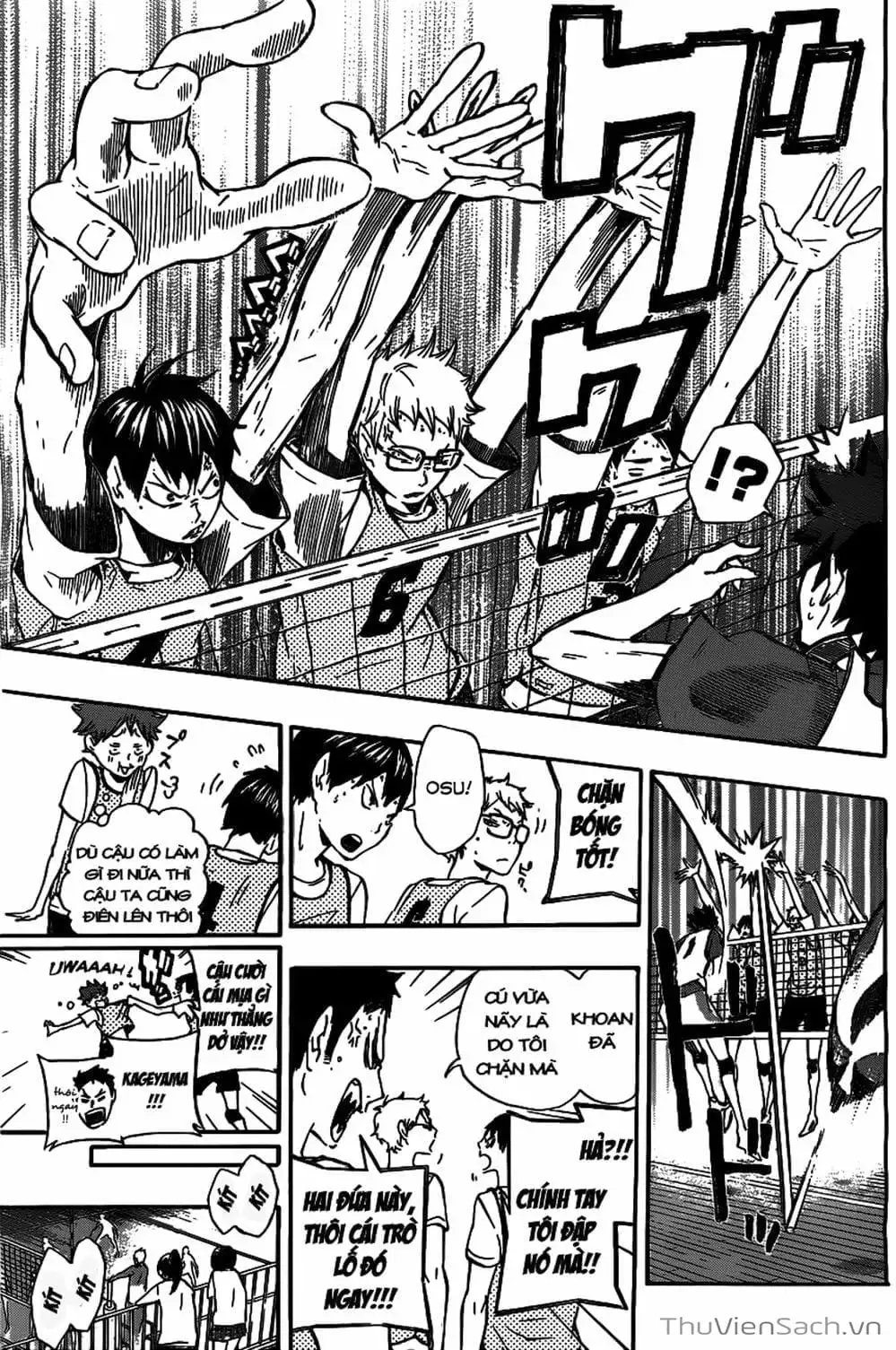 Truyện Tranh Vua Bóng Chuyền Haikyuu trang 6