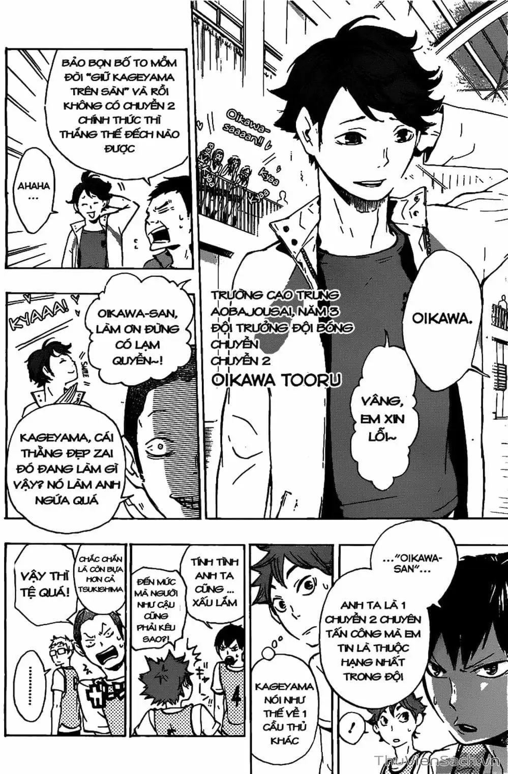 Truyện Tranh Vua Bóng Chuyền Haikyuu trang 6