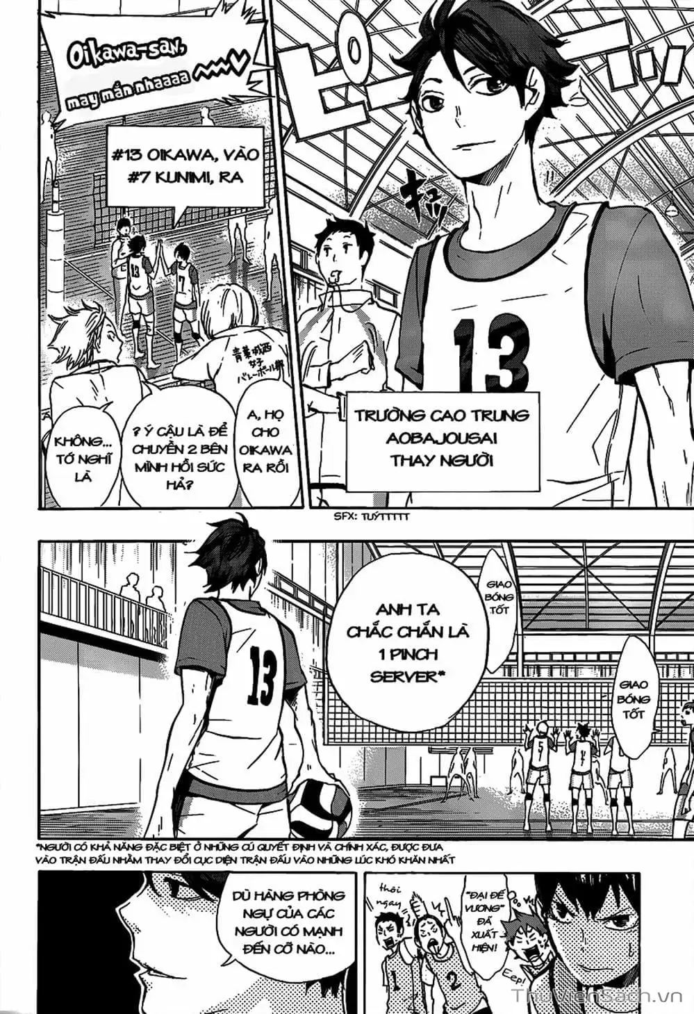 Truyện Tranh Vua Bóng Chuyền Haikyuu trang 6