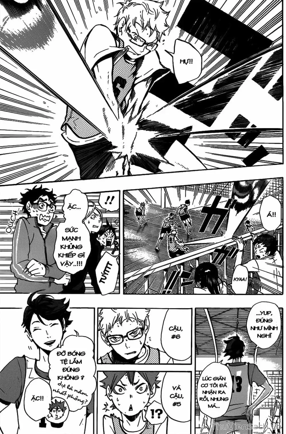 Truyện Tranh Vua Bóng Chuyền Haikyuu trang 6