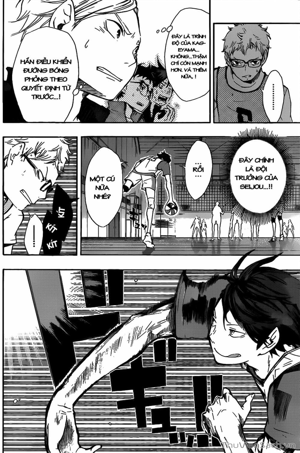 Truyện Tranh Vua Bóng Chuyền Haikyuu trang 6