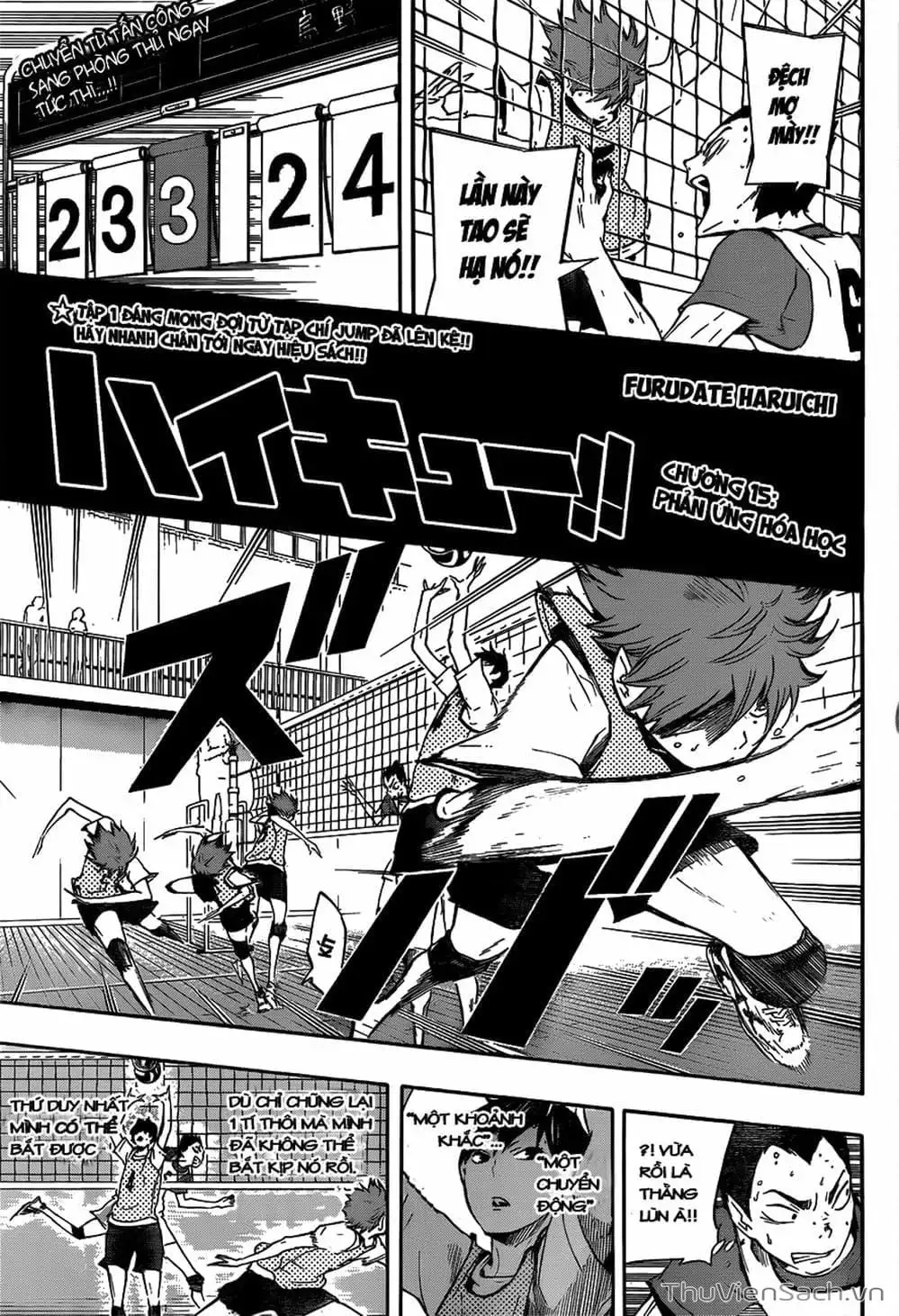 Truyện Tranh Vua Bóng Chuyền Haikyuu trang 6