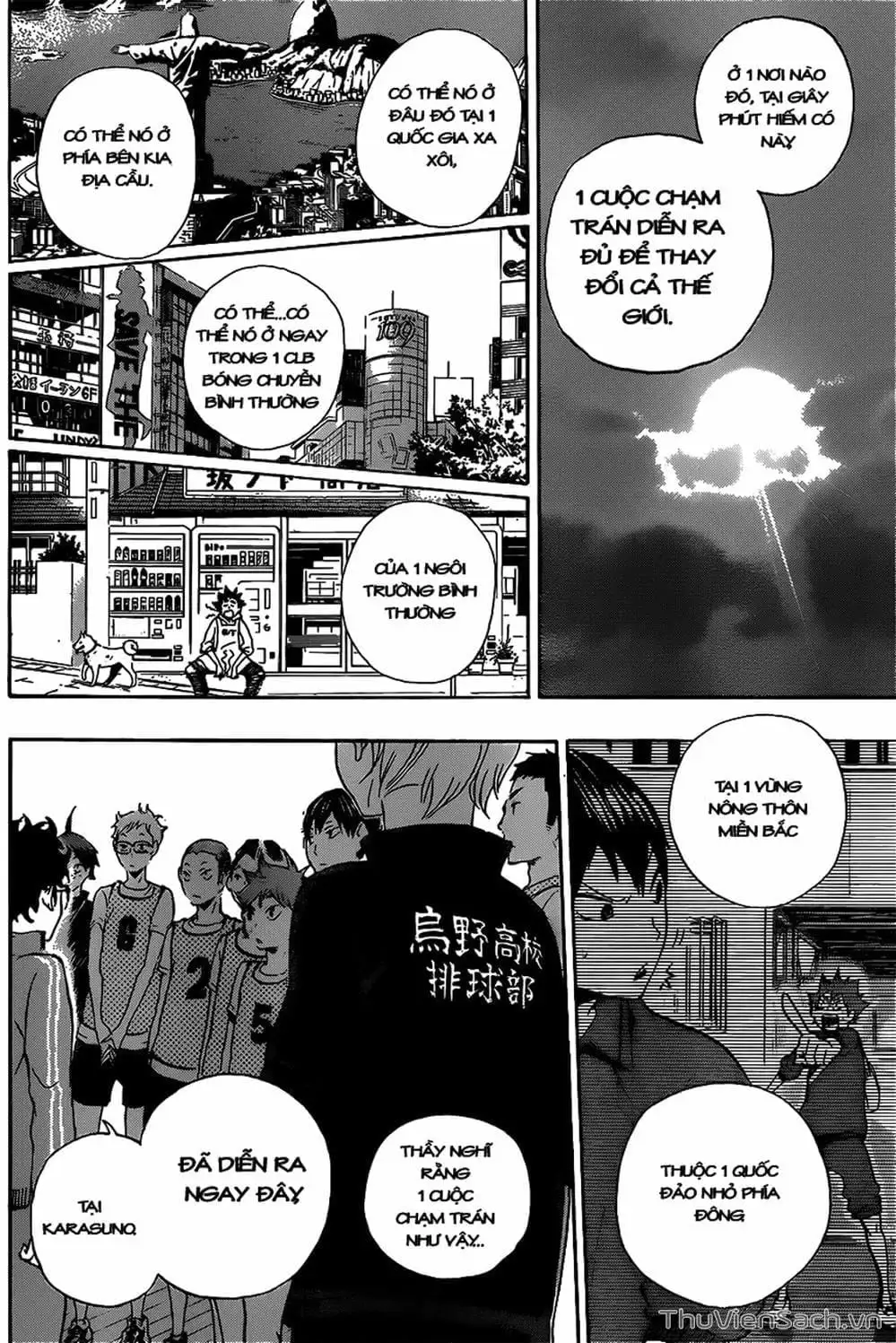 Truyện Tranh Vua Bóng Chuyền Haikyuu trang 6