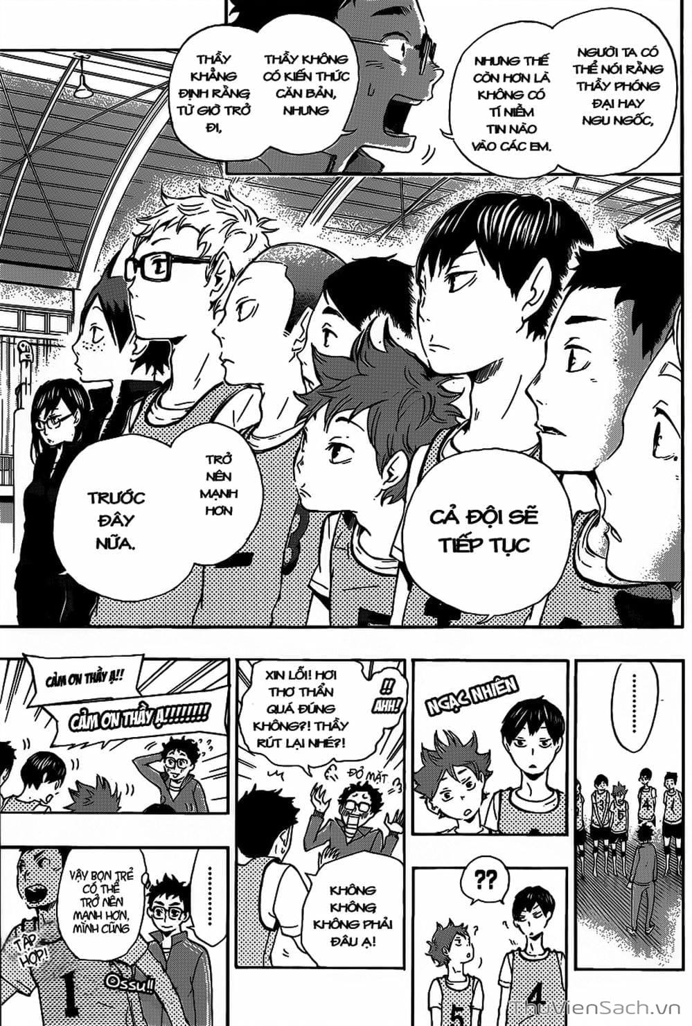 Truyện Tranh Vua Bóng Chuyền Haikyuu trang 6