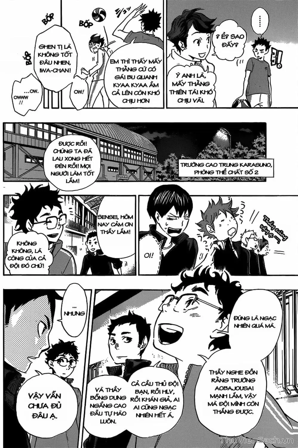Truyện Tranh Vua Bóng Chuyền Haikyuu trang 6
