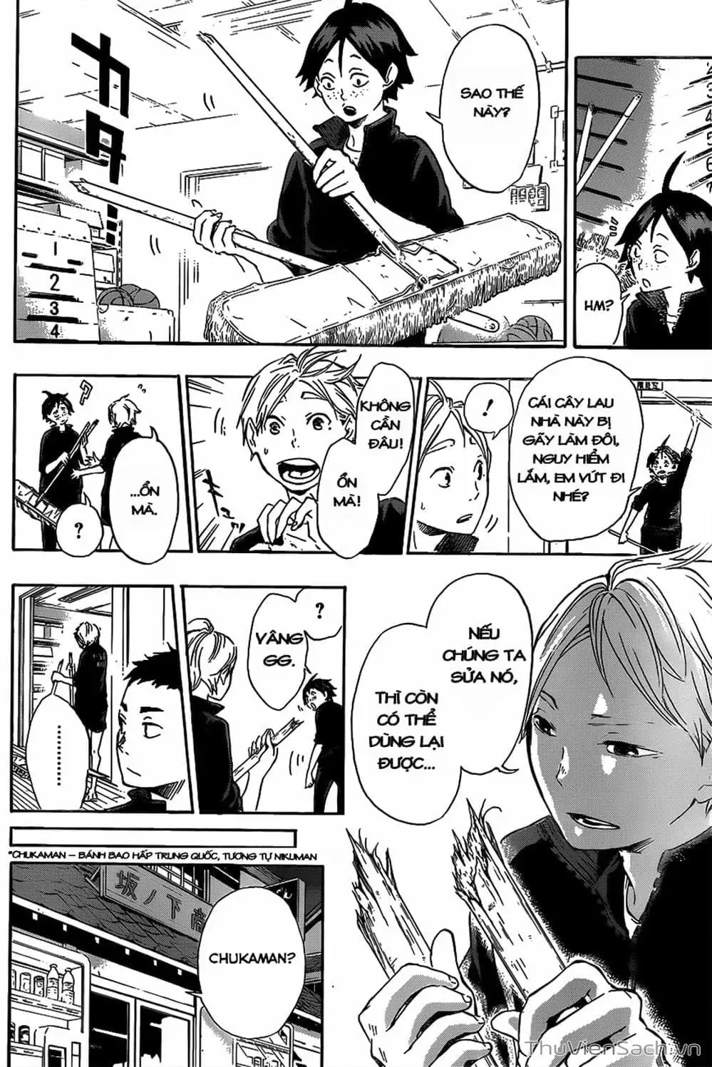 Truyện Tranh Vua Bóng Chuyền Haikyuu trang 6