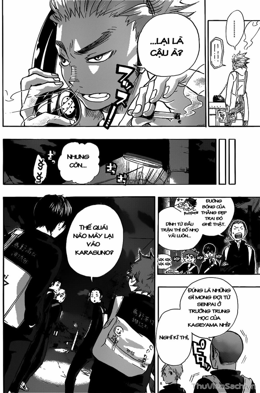 Truyện Tranh Vua Bóng Chuyền Haikyuu trang 6