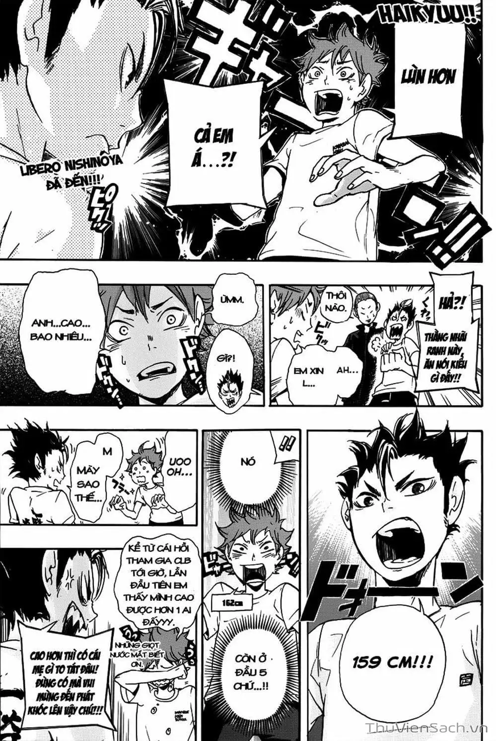 Truyện Tranh Vua Bóng Chuyền Haikyuu trang 6