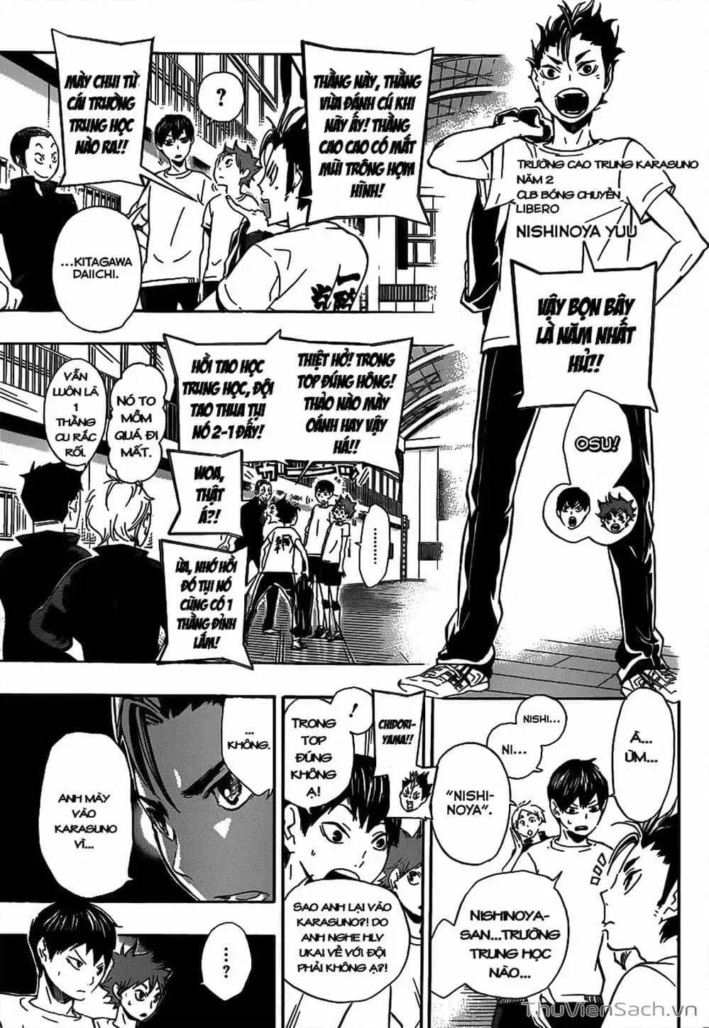 Truyện Tranh Vua Bóng Chuyền Haikyuu trang 6