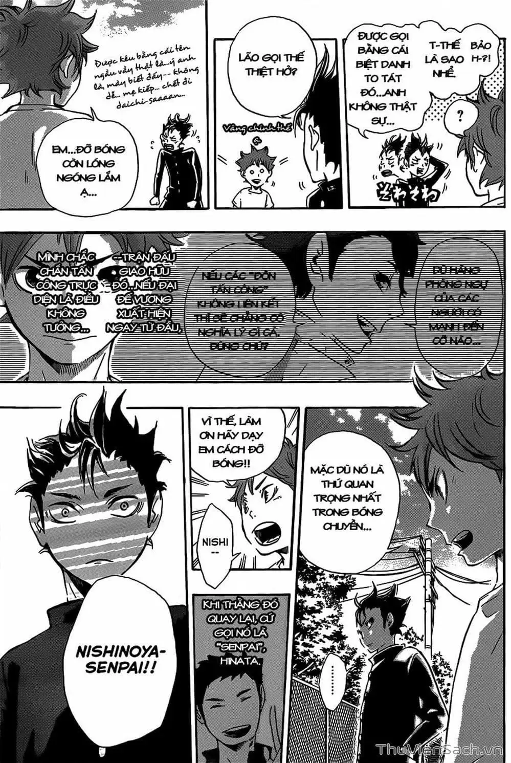 Truyện Tranh Vua Bóng Chuyền Haikyuu trang 6