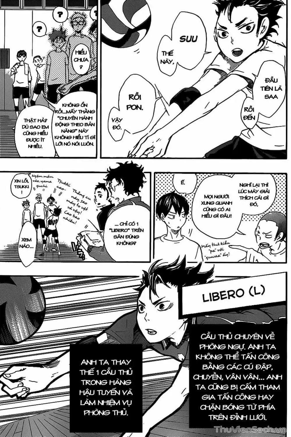 Truyện Tranh Vua Bóng Chuyền Haikyuu trang 6