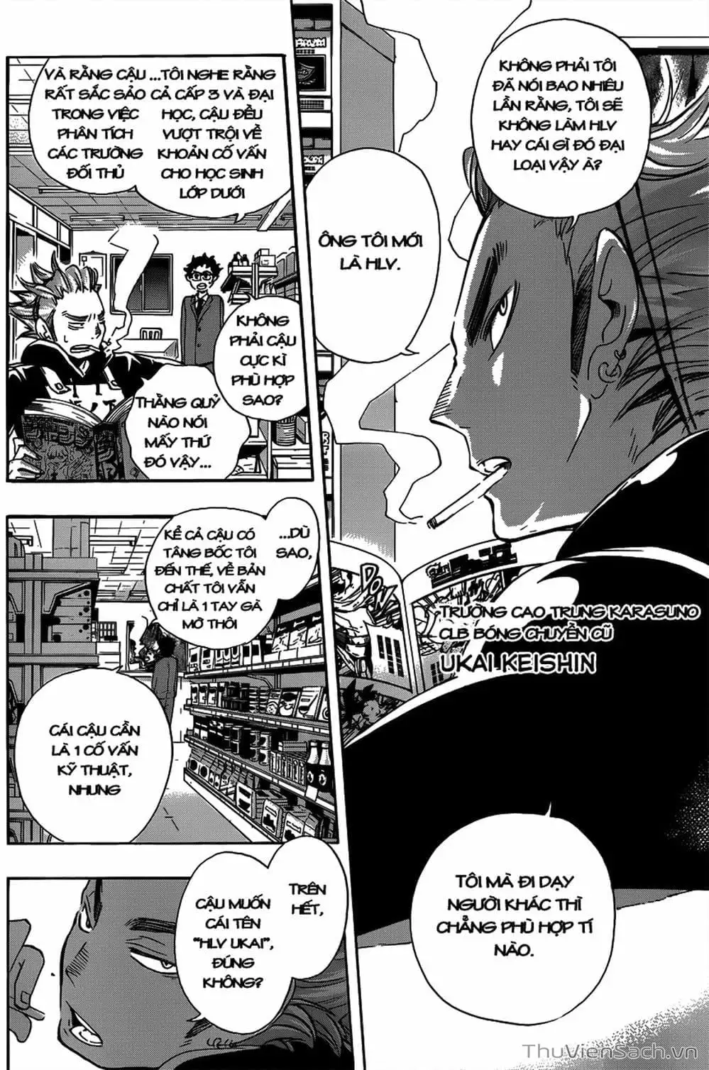 Truyện Tranh Vua Bóng Chuyền Haikyuu trang 6