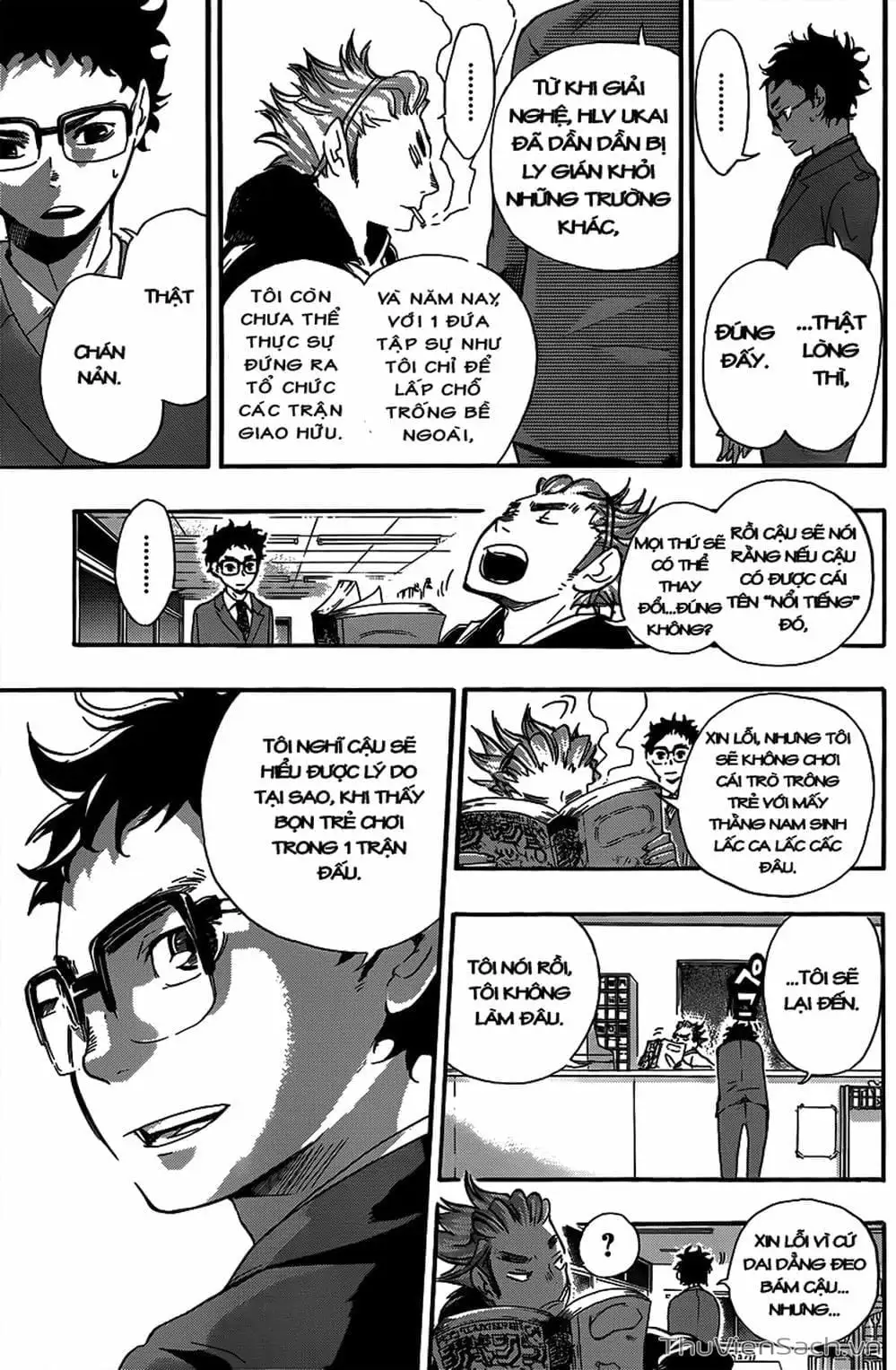 Truyện Tranh Vua Bóng Chuyền Haikyuu trang 6
