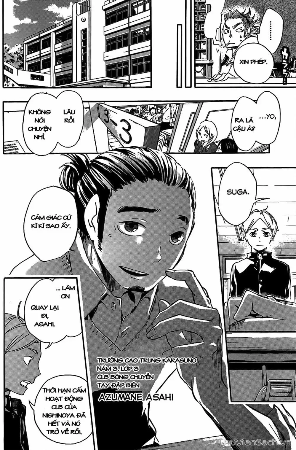 Truyện Tranh Vua Bóng Chuyền Haikyuu trang 6