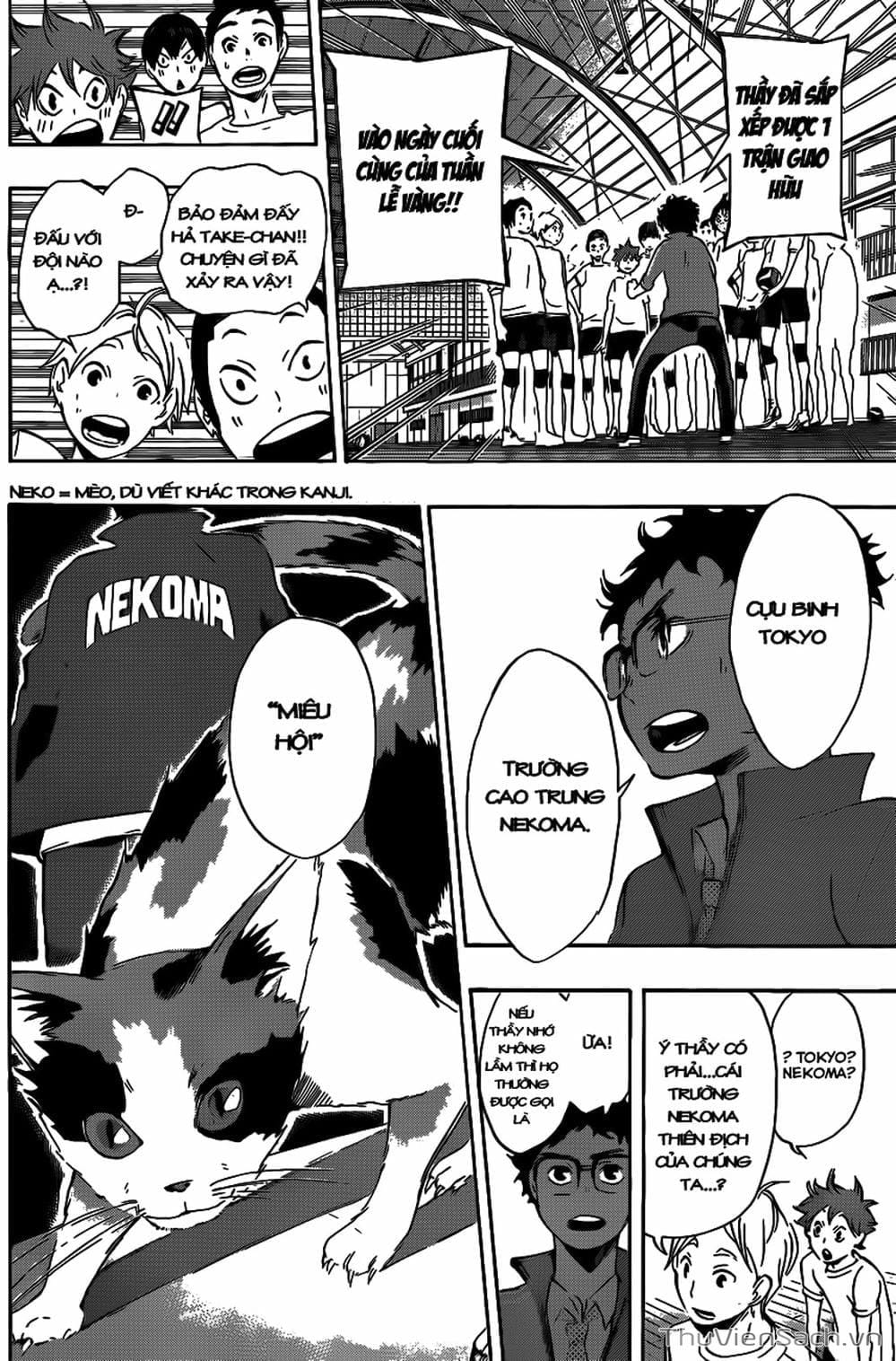 Truyện Tranh Vua Bóng Chuyền Haikyuu trang 6