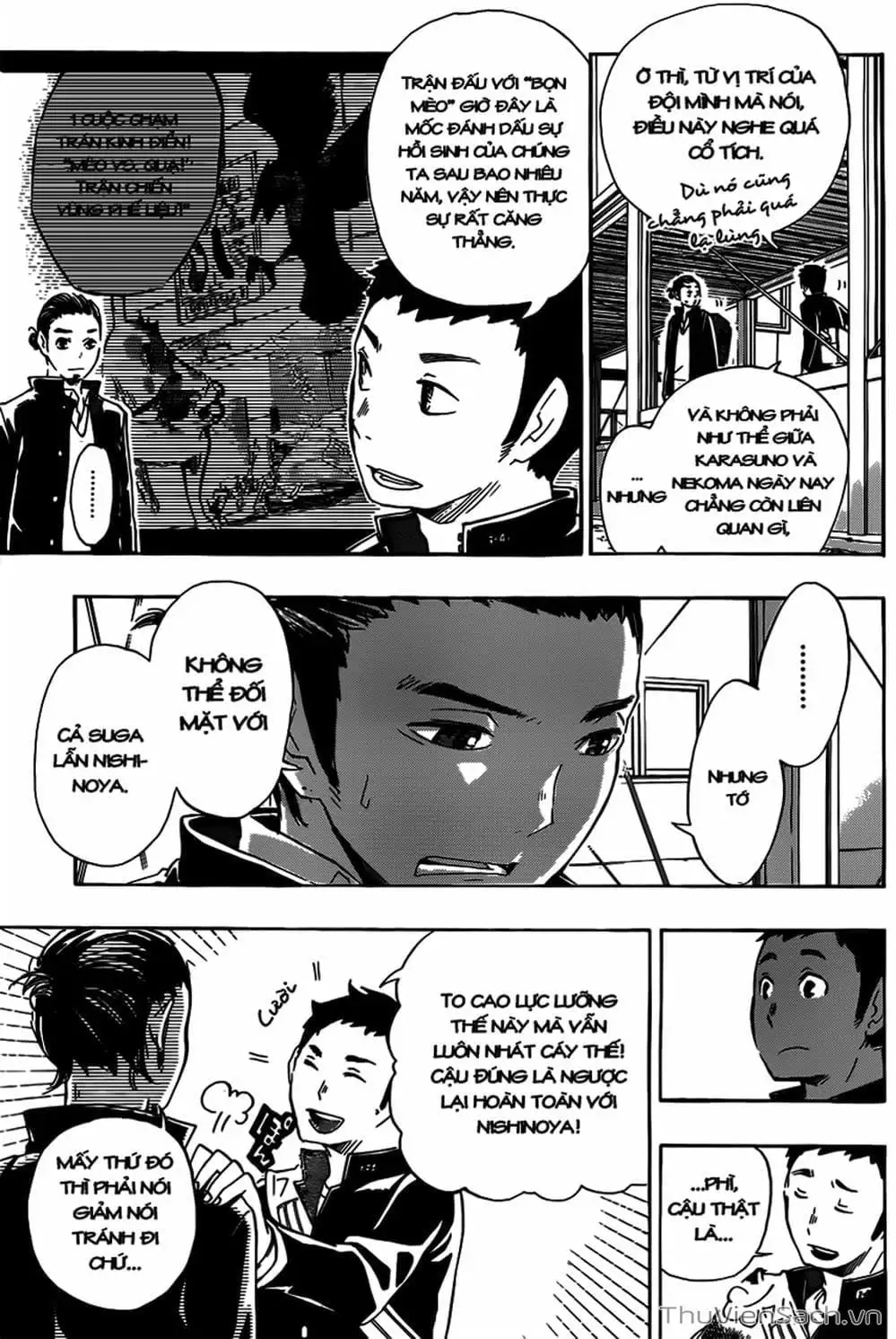 Truyện Tranh Vua Bóng Chuyền Haikyuu trang 6