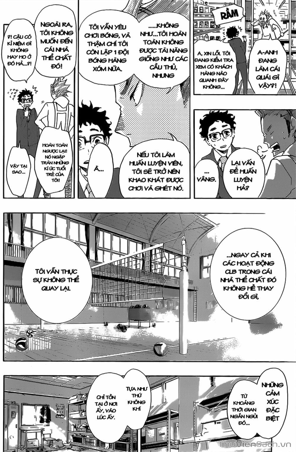 Truyện Tranh Vua Bóng Chuyền Haikyuu trang 6