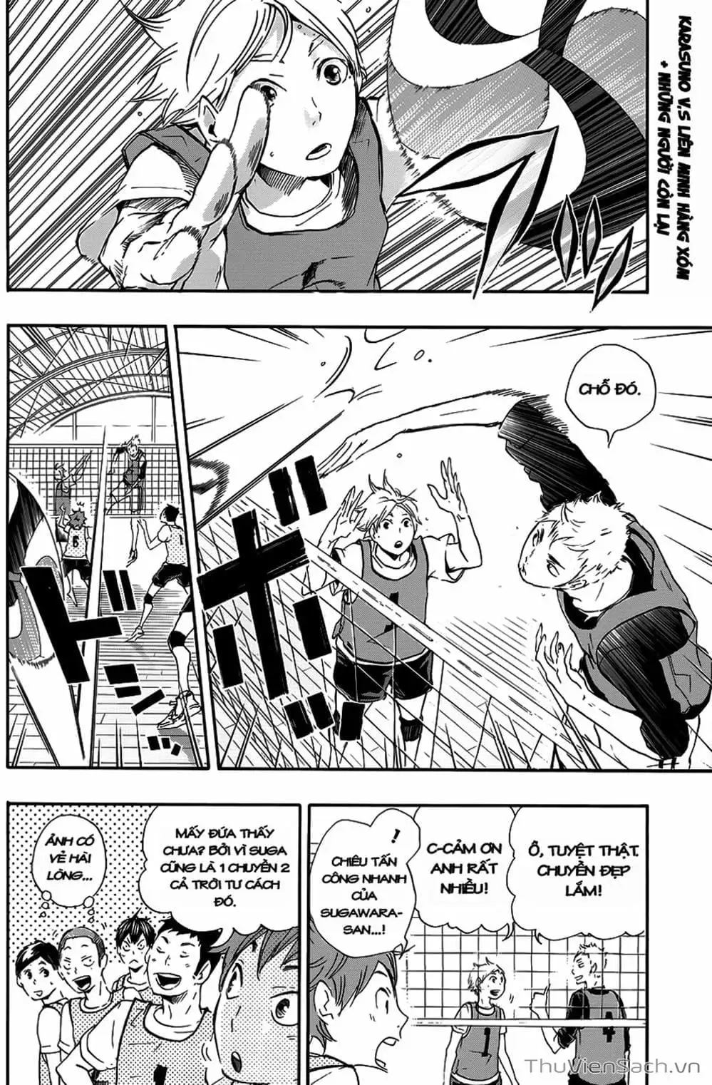 Truyện Tranh Vua Bóng Chuyền Haikyuu trang 6
